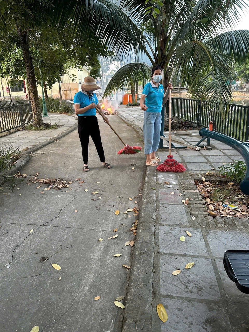 Hội LHPN xã Phúc Thịnh: Hành động vì môi trường xanh - ảnh 10