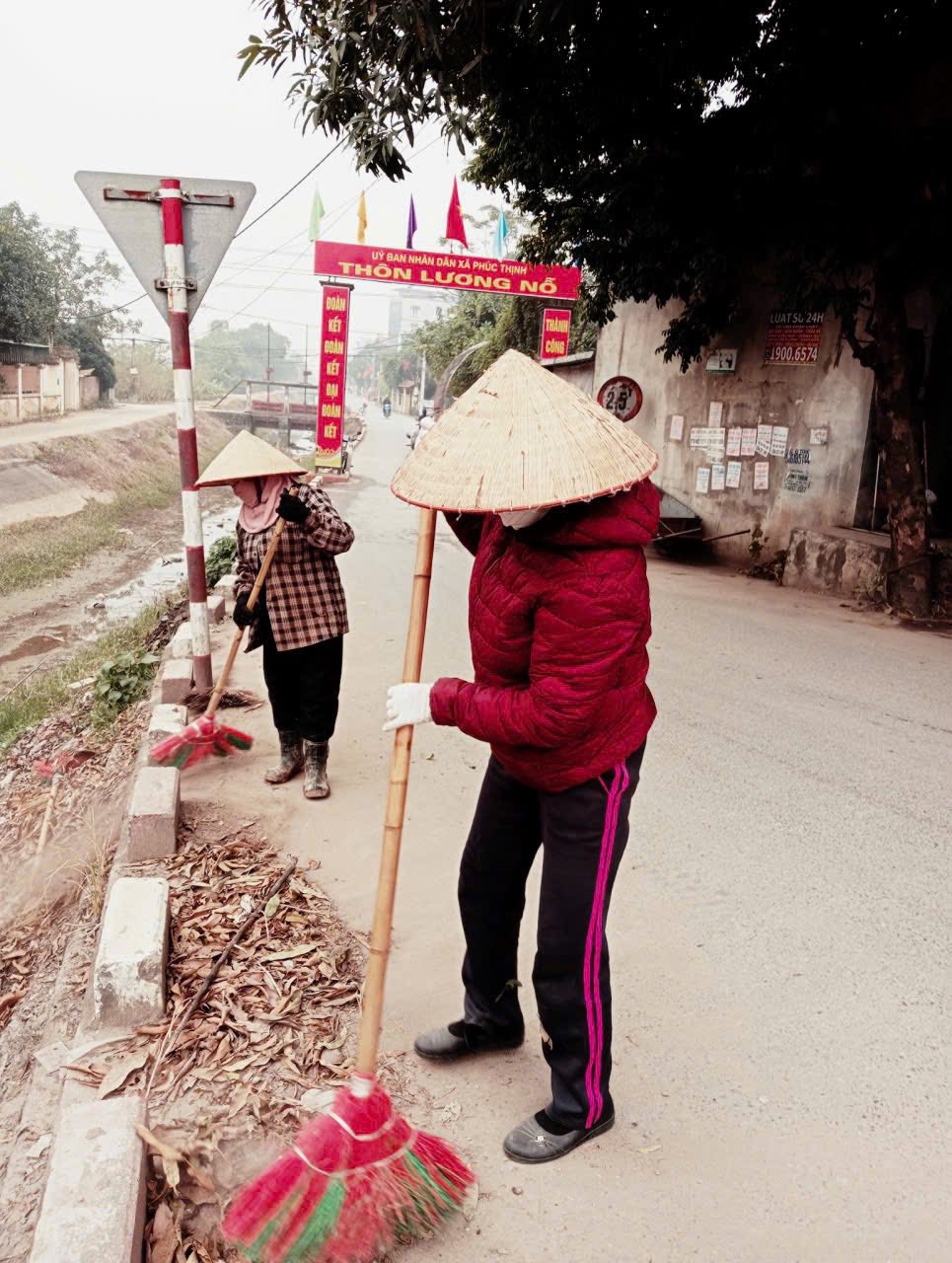 Hội LHPN xã Phúc Thịnh: Hành động vì môi trường xanh - ảnh 6