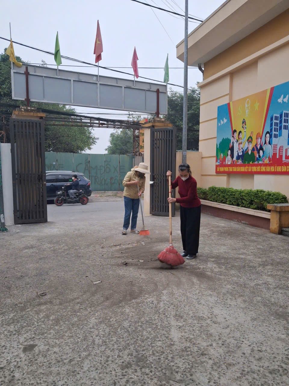 Hội LHPN xã Phúc Thịnh: Hành động vì môi trường xanh - ảnh 5