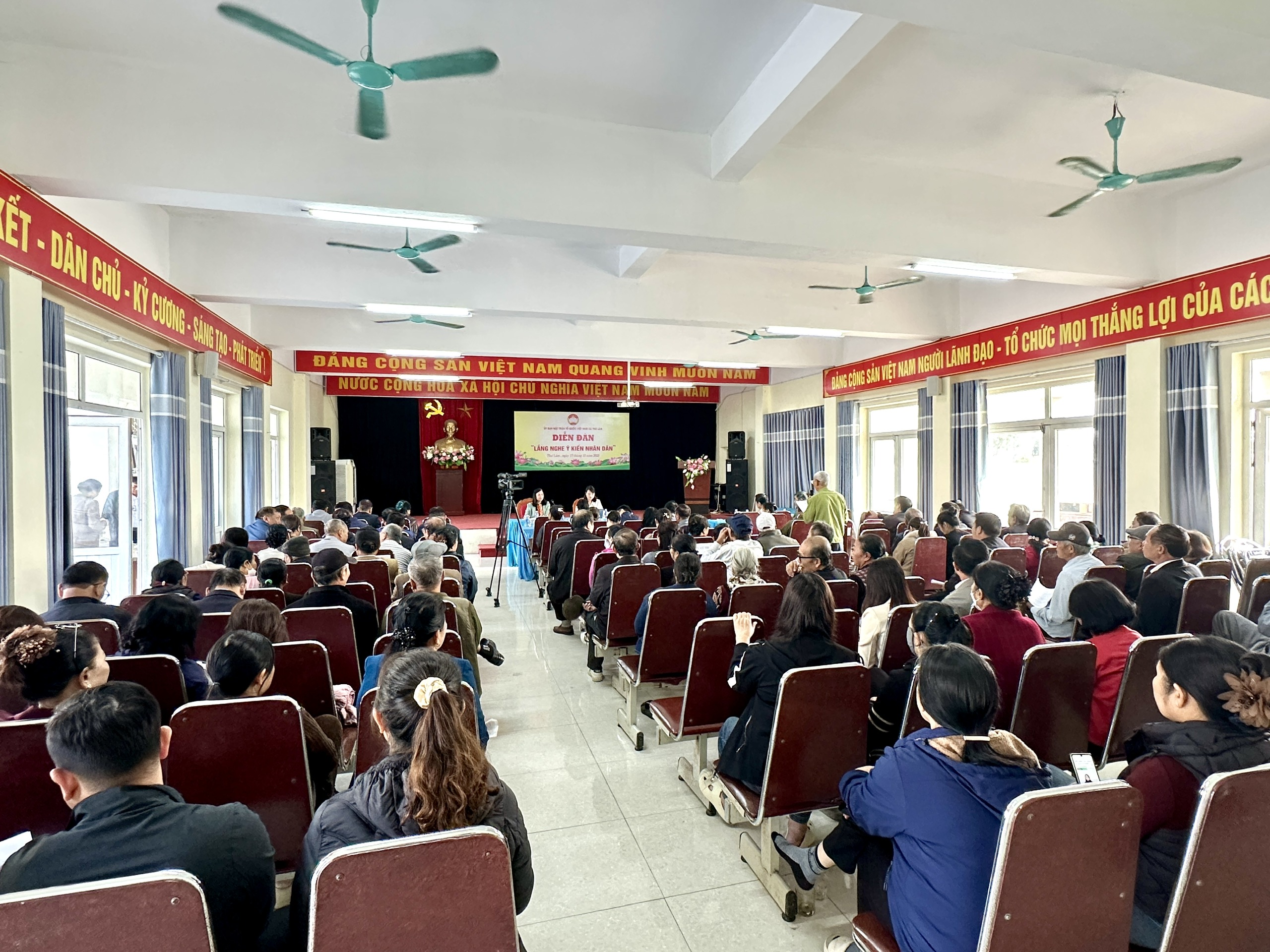 Diễn đàn “Lắng nghe ý kiến nhân dân” tại Cụm thi đua số 3 xã Thư Lâm - ảnh 10