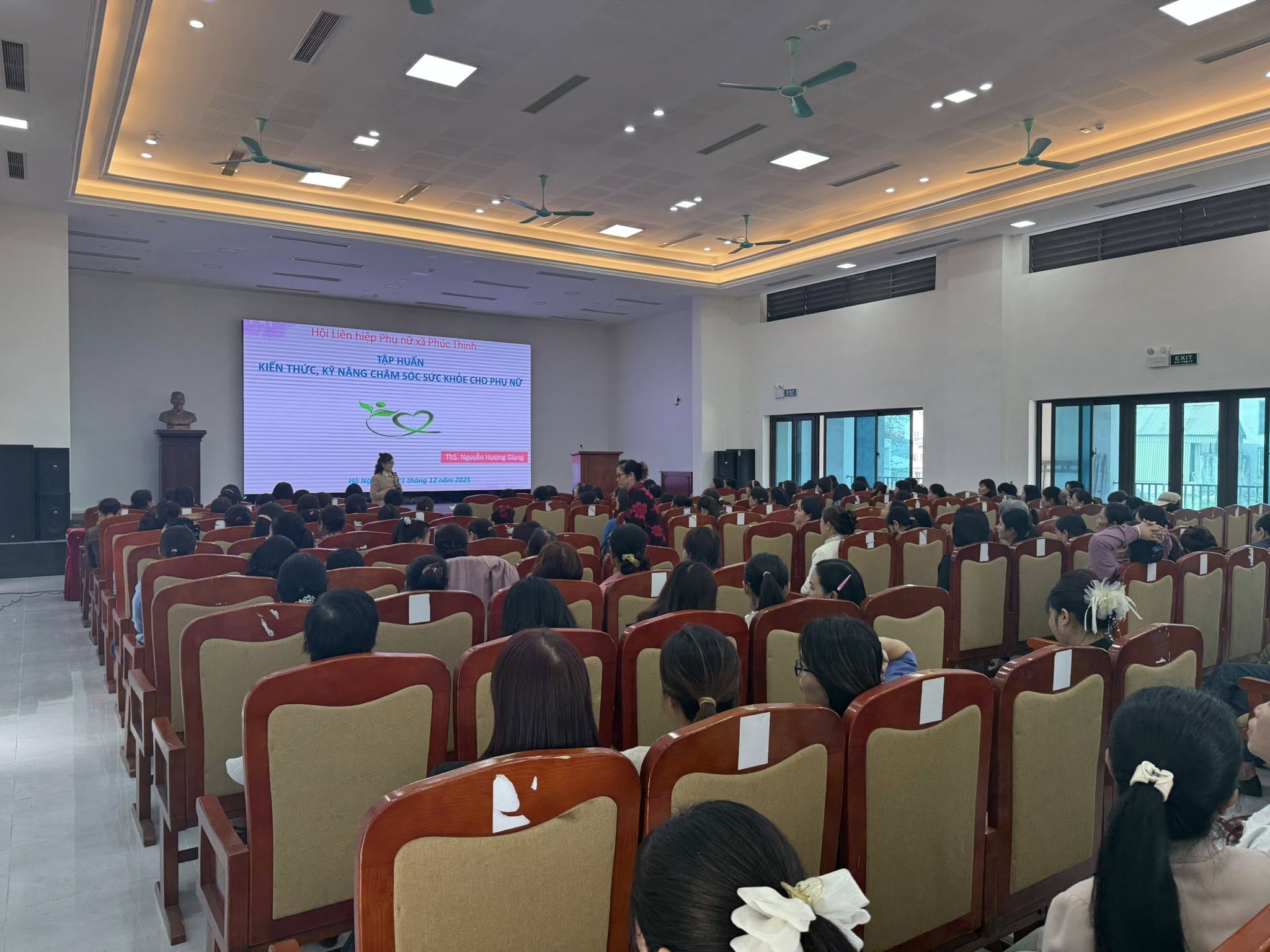 Hội LHPN xã Phúc Thịnh: Truyền thông chăm sóc sức khỏe phụ nữ năm 2025 - ảnh 4