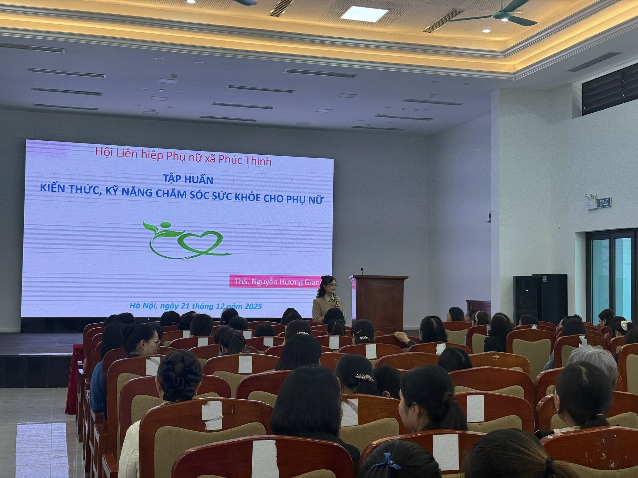 Hội LHPN xã Phúc Thịnh: Truyền thông chăm sóc sức khỏe phụ nữ năm 2025 - ảnh 3