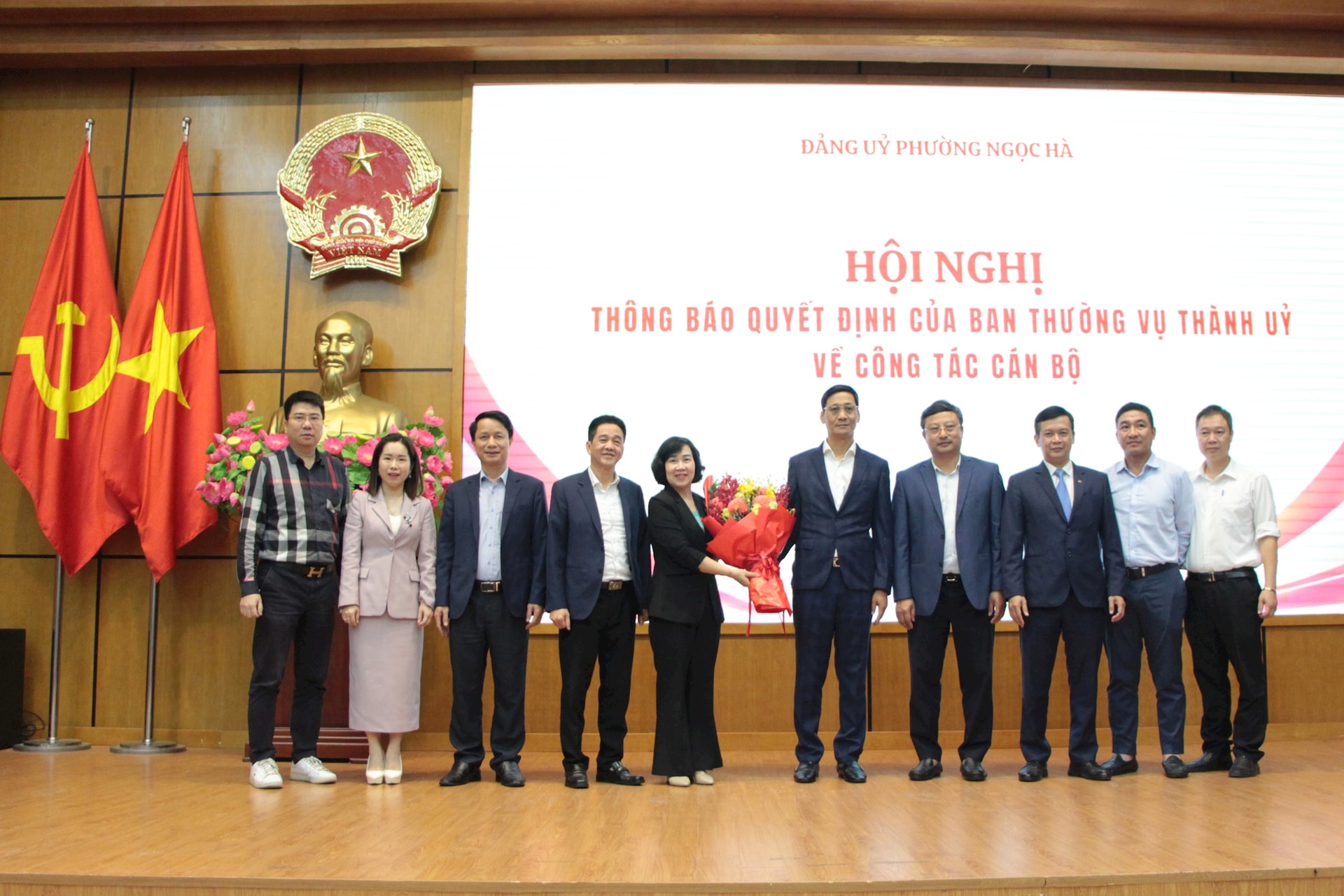 Phường Ngọc Hà có tân Bí thư Đảng ủy - ảnh 1