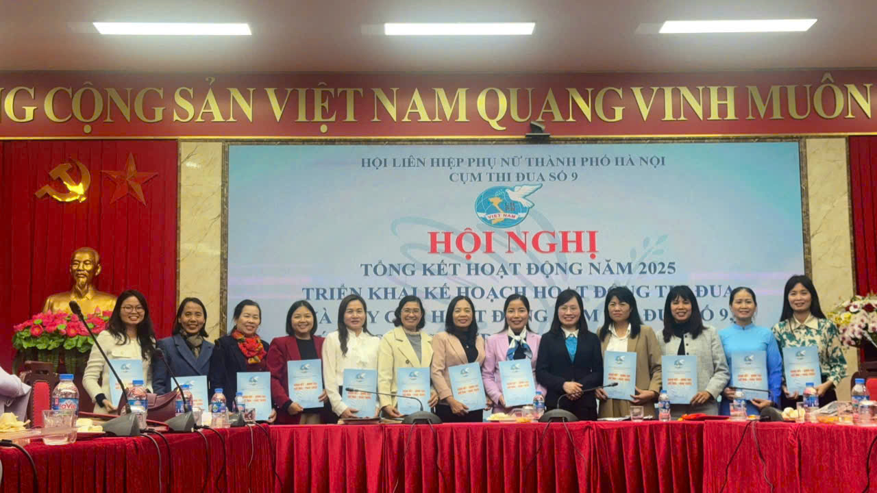 Cụm thi đua số 9 – Hội LHPN Thành phố: Tổng kết hoạt động năm 2025; triển khai kế hoạch thi đua năm 2026 - ảnh 2