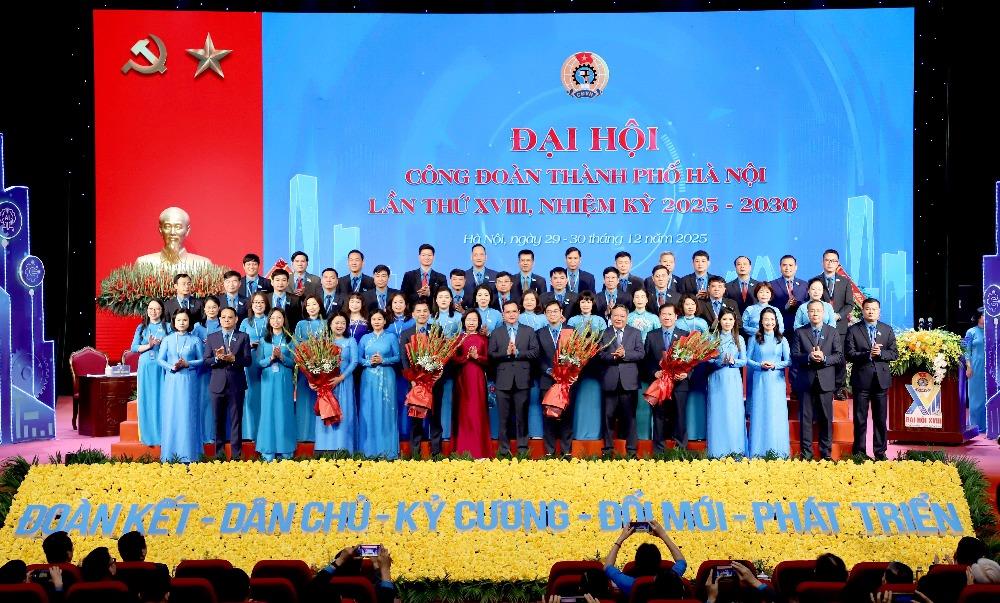 Đại hội Công đoàn Thành phố lần thứ XVIII, nhiệm kỳ 2025-2030 thành công tốt đẹp - ảnh 1