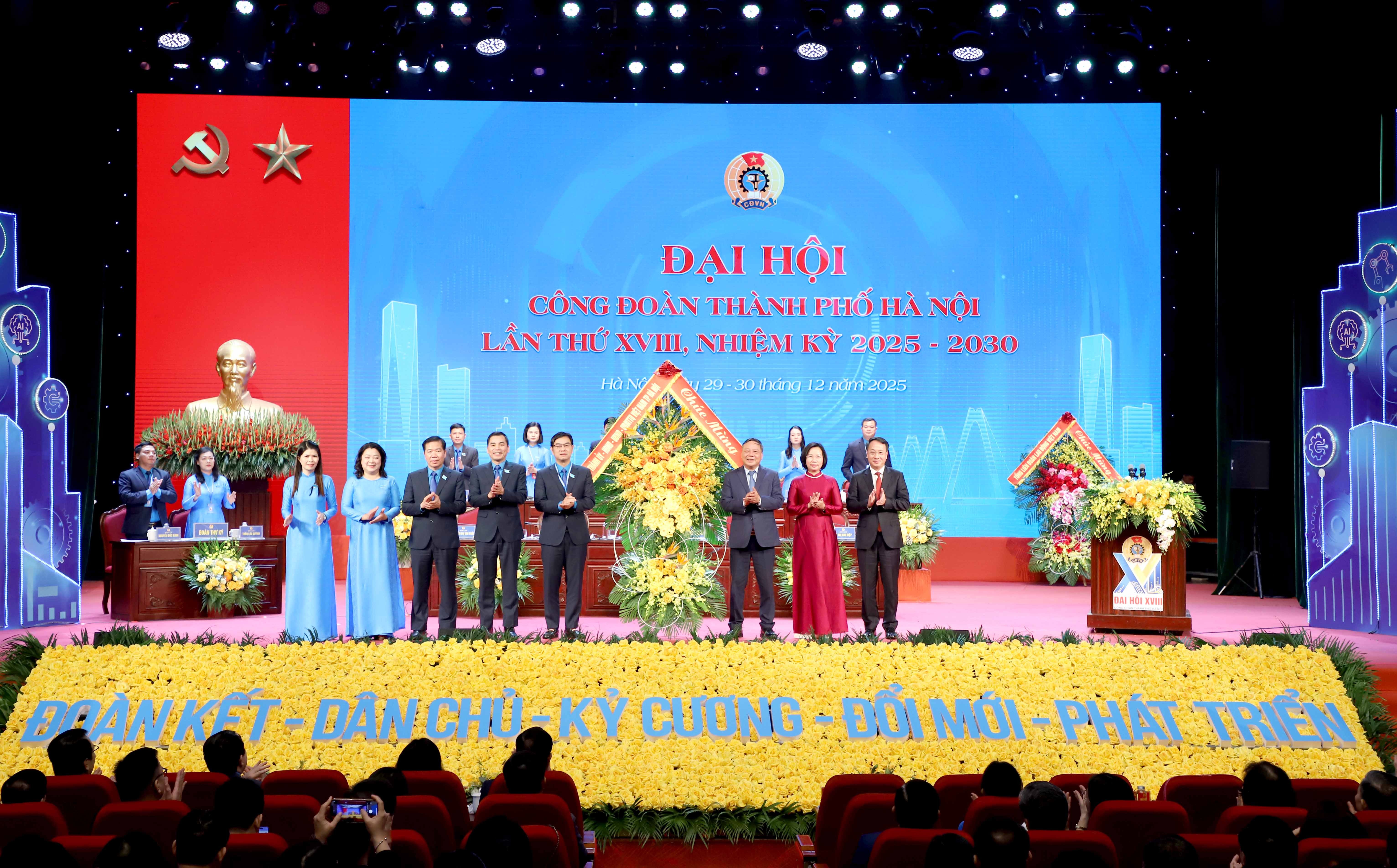 Đại hội Công đoàn Thành phố lần thứ XVIII, nhiệm kỳ 2025-2030 thành công tốt đẹp - ảnh 2