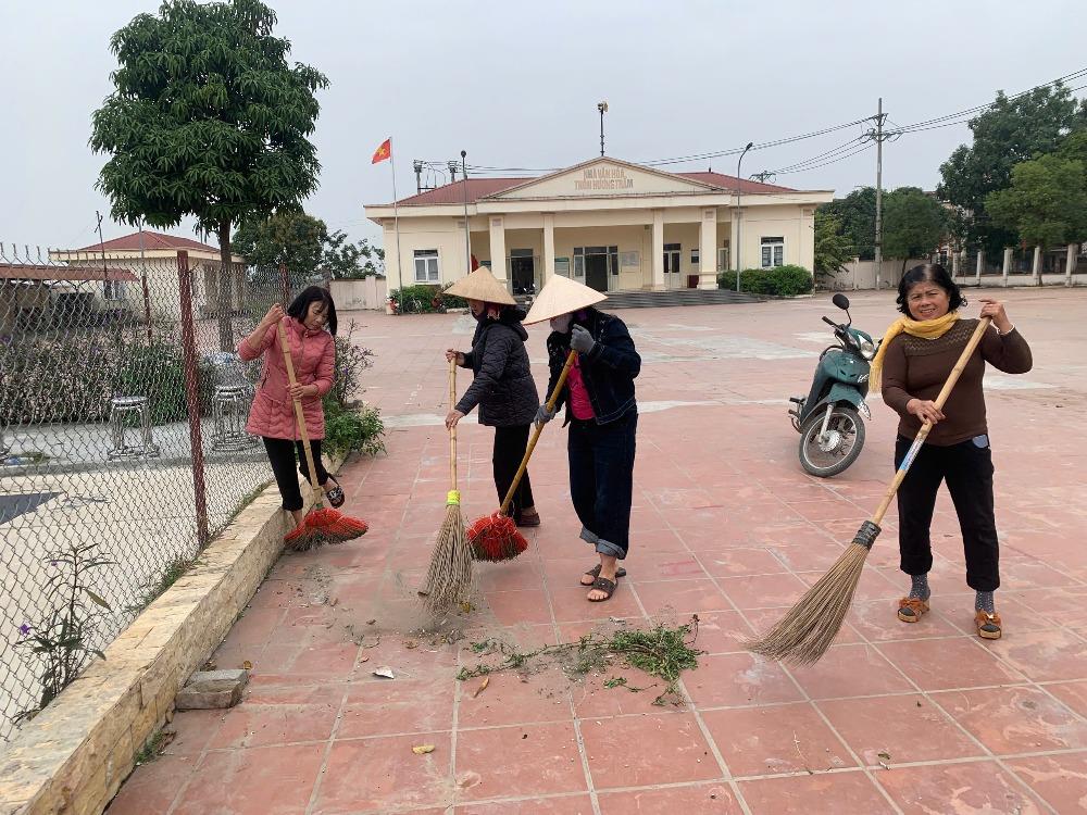 Hội Phụ nữ xã Thư Lâm: Lan tỏa phong trào “3 sạch” từ những ngày đầu năm 2026 - ảnh 1
