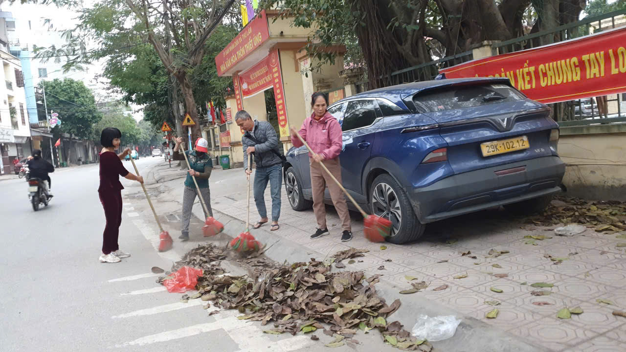 Hội Phụ nữ xã Thư Lâm: Lan tỏa phong trào “3 sạch” từ những ngày đầu năm 2026 - ảnh 6