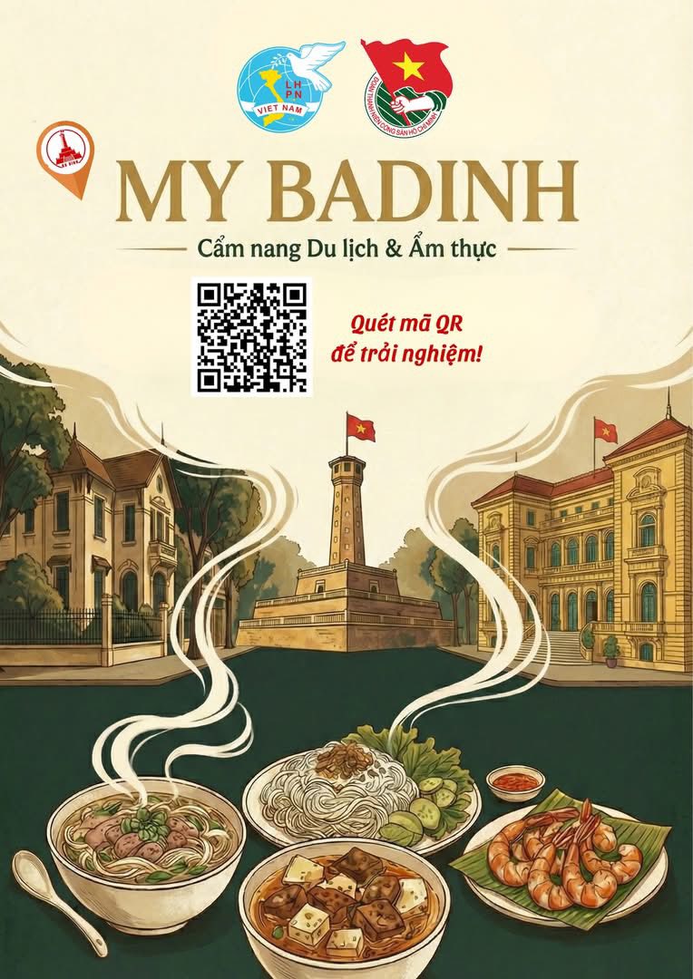 Hội LHPN phường Ba Đình: Phối hợp ra mắt phiên bản mới sổ tay du lịch điện tử “MY BADINH" - ảnh 1