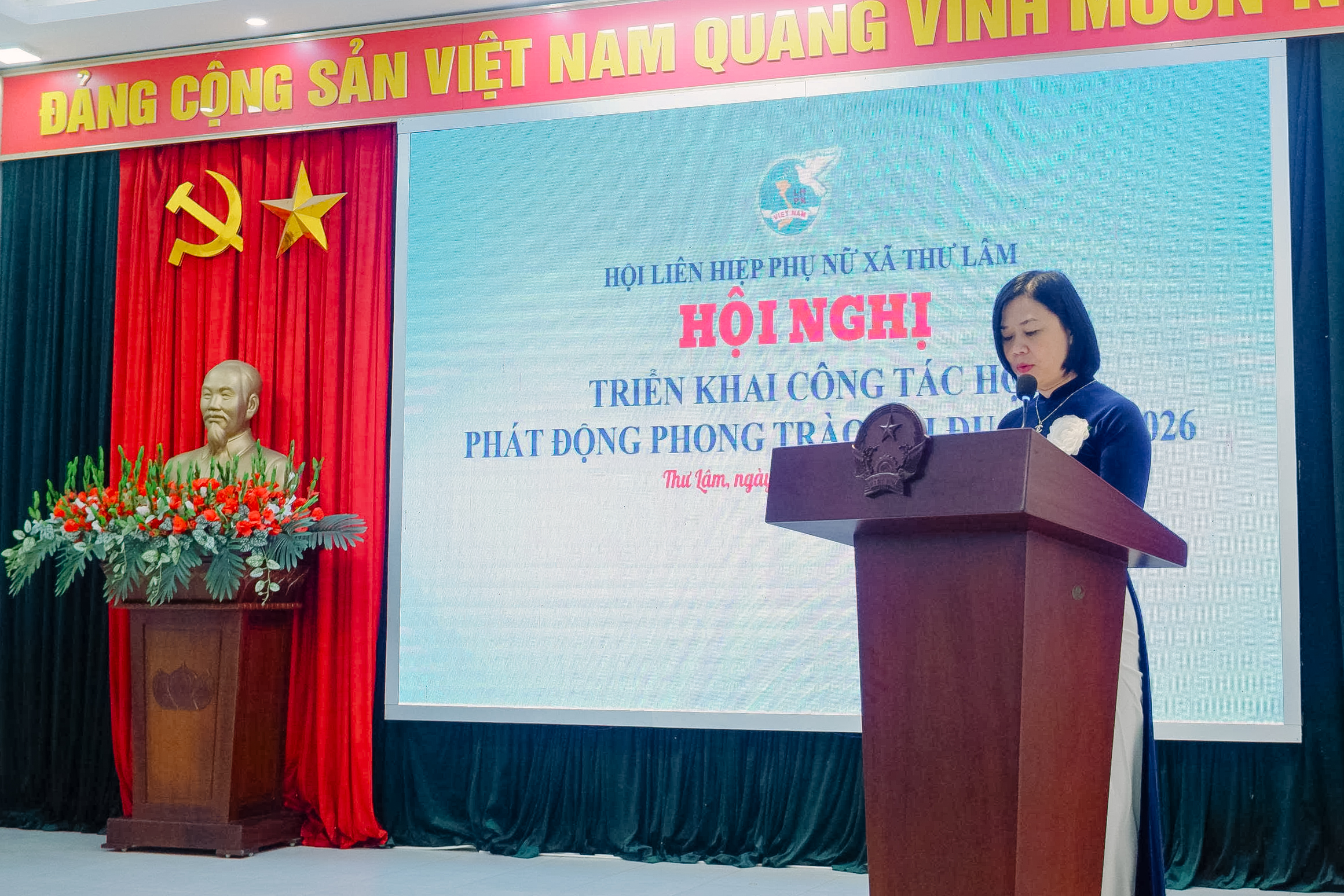 Hội LHPN xã Thư Lâm: Tiếp tục phát huy vai trò nòng cốt trong các phong trào thi đua  - ảnh 1