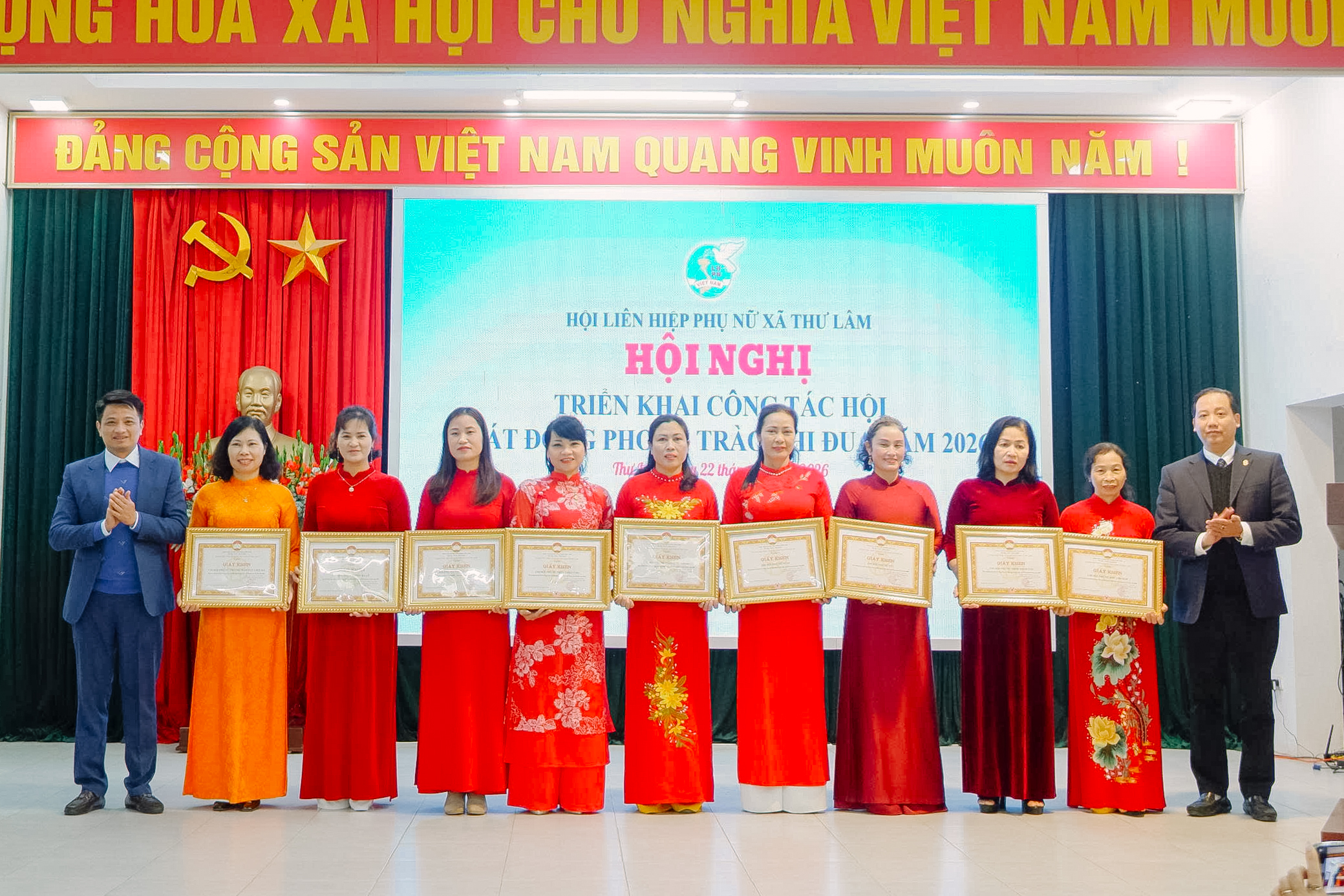 Hội LHPN xã Thư Lâm: Tiếp tục phát huy vai trò nòng cốt trong các phong trào thi đua  - ảnh 3