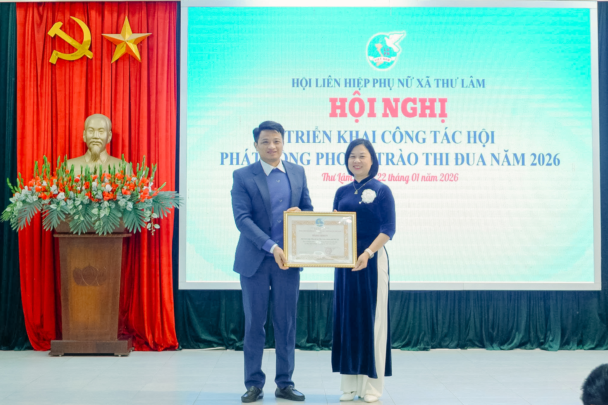 Hội LHPN xã Thư Lâm: Tiếp tục phát huy vai trò nòng cốt trong các phong trào thi đua  - ảnh 5