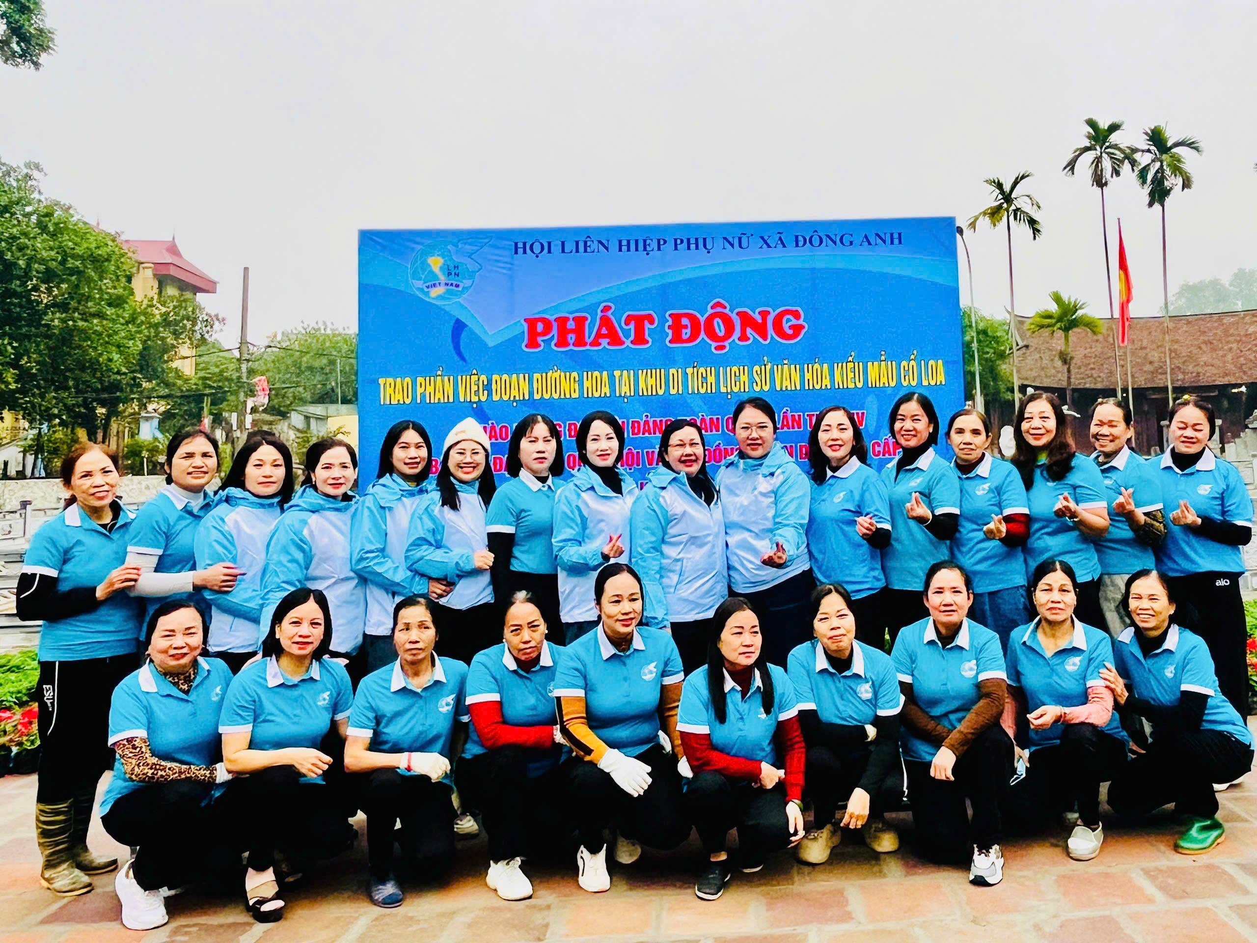 Hội LHPN xã Đông Anh: Bàn giao phần việc chào mừng thành công Đại hội Đảng toàn quốc lần thứ XIV - ảnh 10