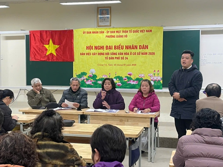 Phường Giảng Võ: “Lắng nghe dân nói-Chung tay giải quyết 5 điểm nghẽn của Thành phố” - ảnh 10