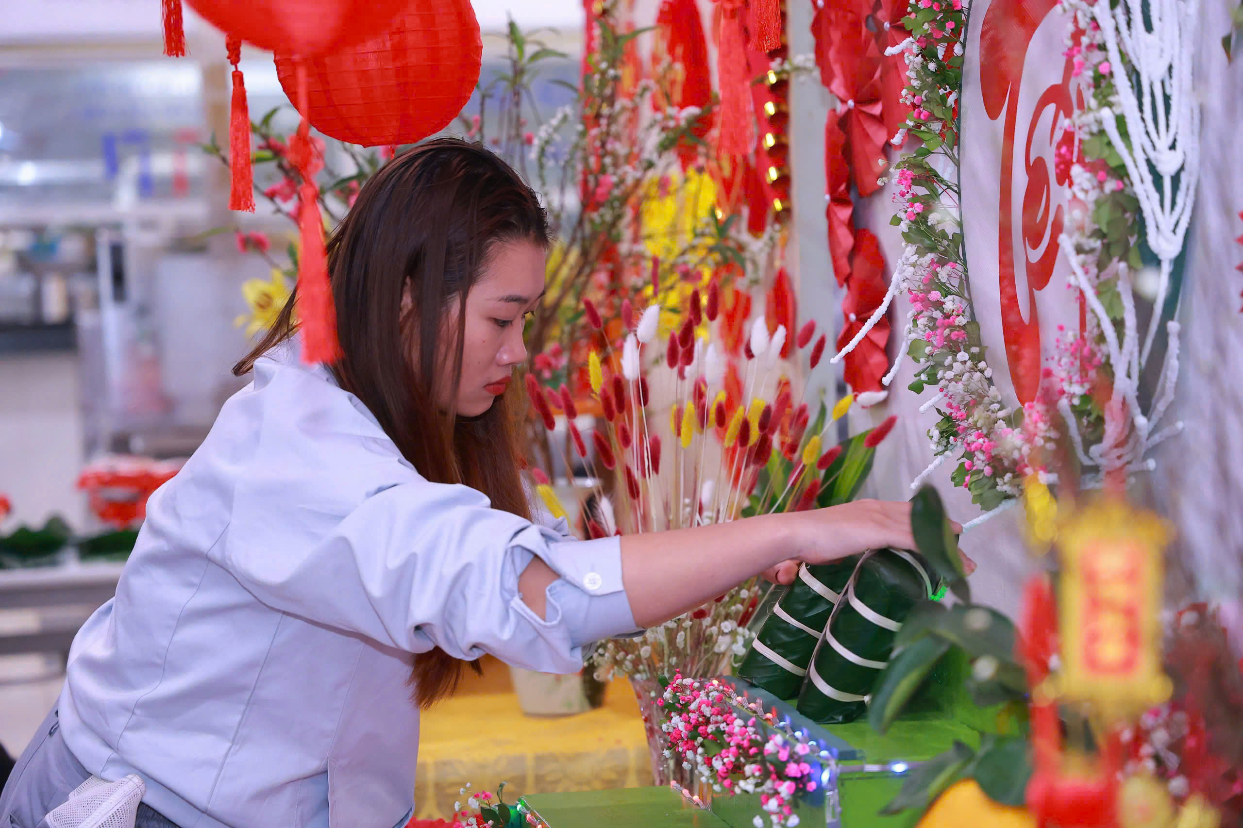 Gần 1.000 đoàn viên, người lao động Công ty TOTO Việt Nam tham gia chương trình “Tết sum vầy” - ảnh 4