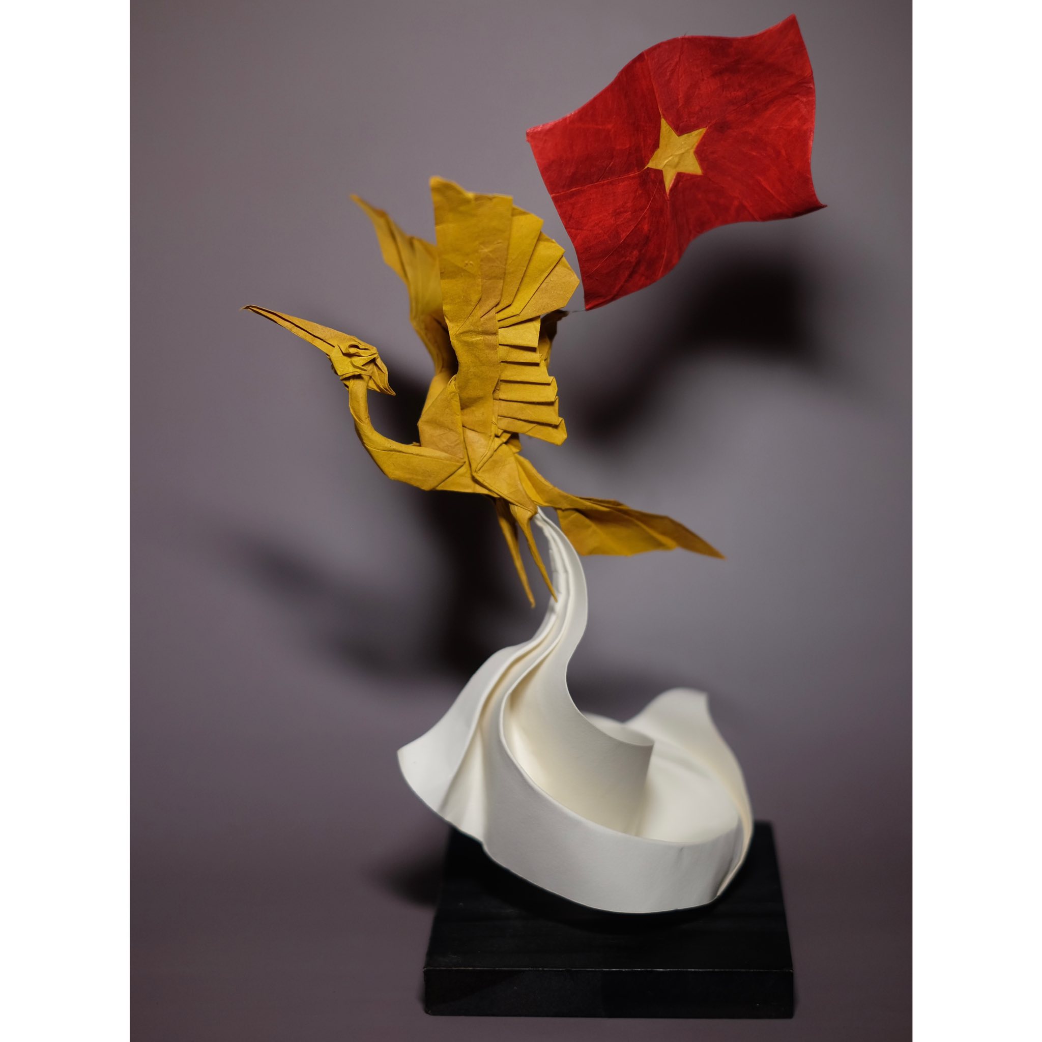 Nghệ sĩ gấp giấy Origami và tác phẩm “Mã đáo thành công” - ảnh 9