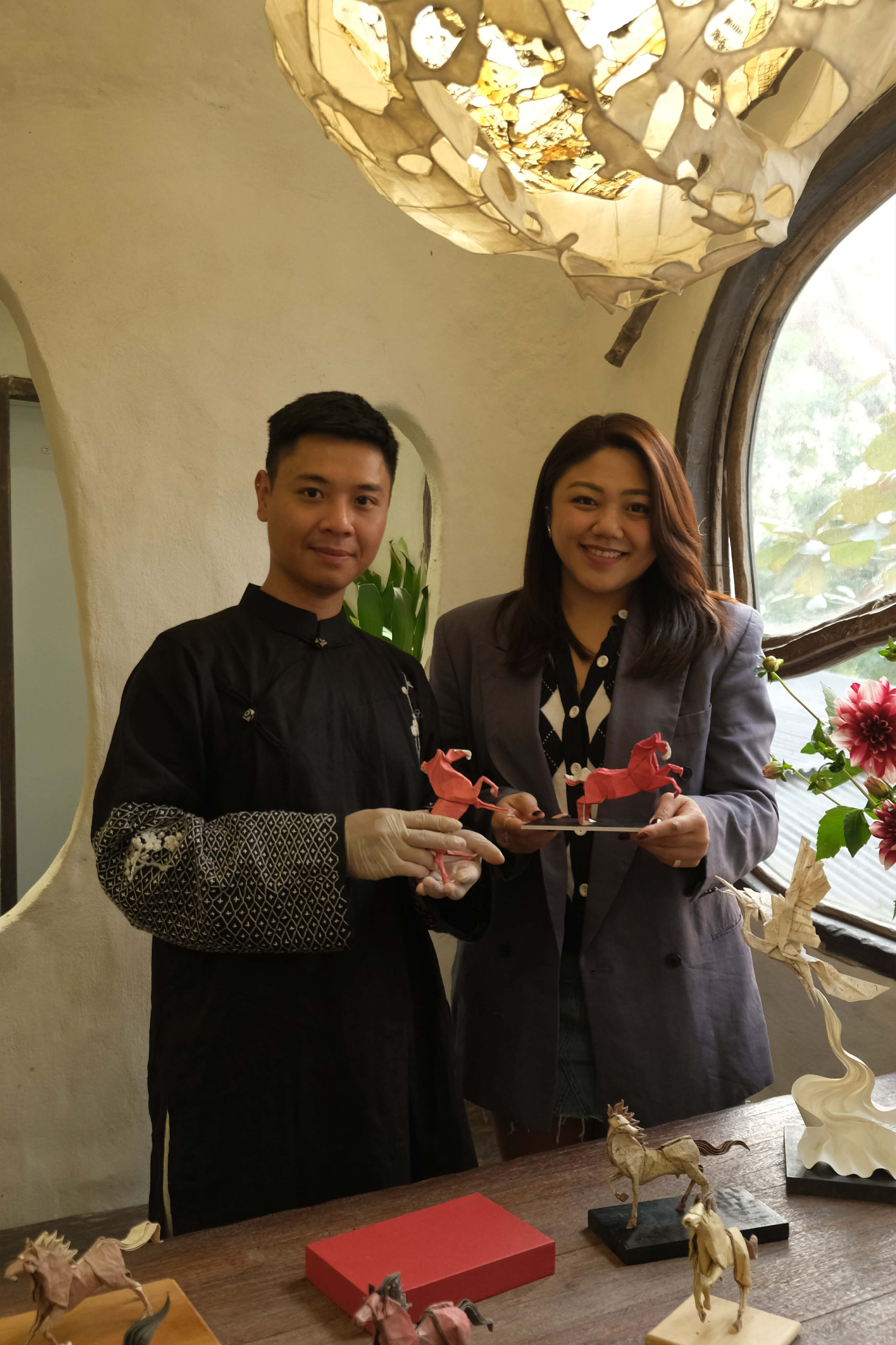 Nghệ sĩ gấp giấy Origami và tác phẩm “Mã đáo thành công” - ảnh 15