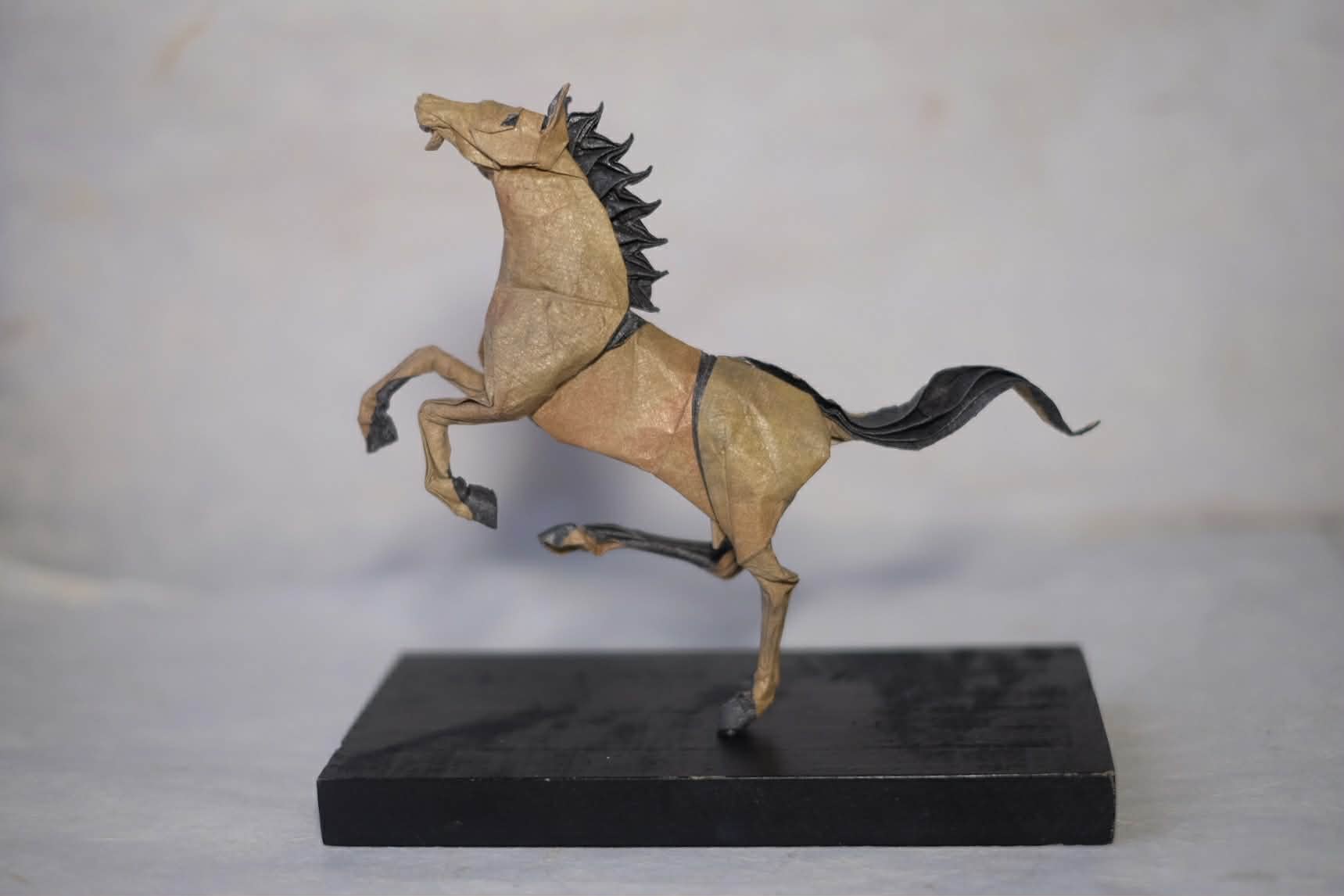 Nghệ sĩ gấp giấy Origami và tác phẩm “Mã đáo thành công” - ảnh 2