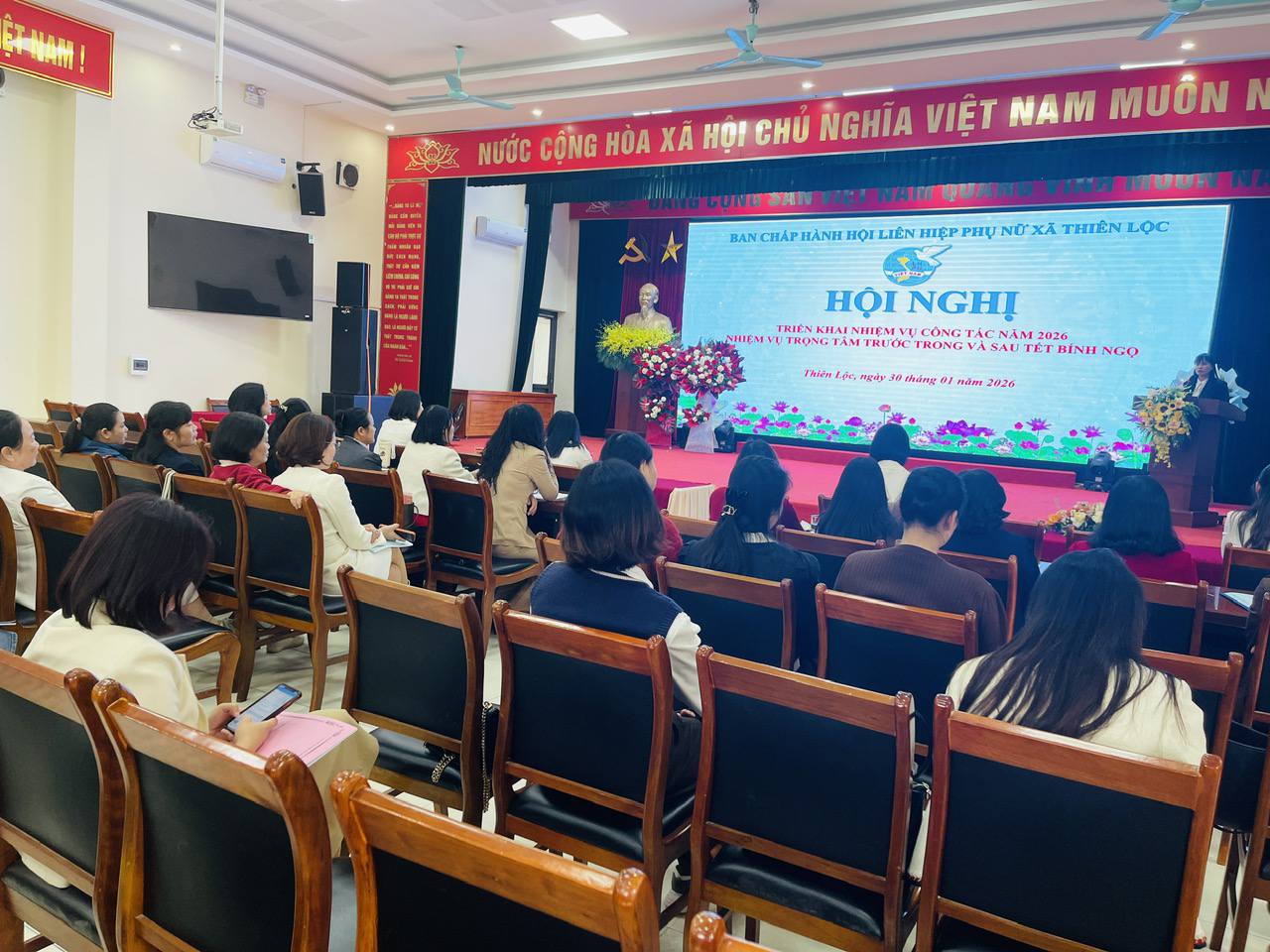 Hội LHPN xã Thiên Lộc: Triển khai nhiệm vụ công tác năm 2026 - ảnh 6