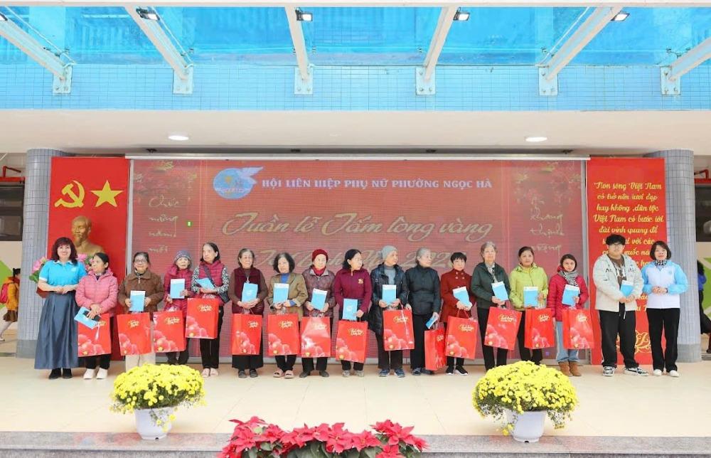 Hội LHPN phường Ngọc Hà: Tổ chức chương trình “Tuần lễ tấm lòng vàng” dịp Tết Bính Ngọ - ảnh 1