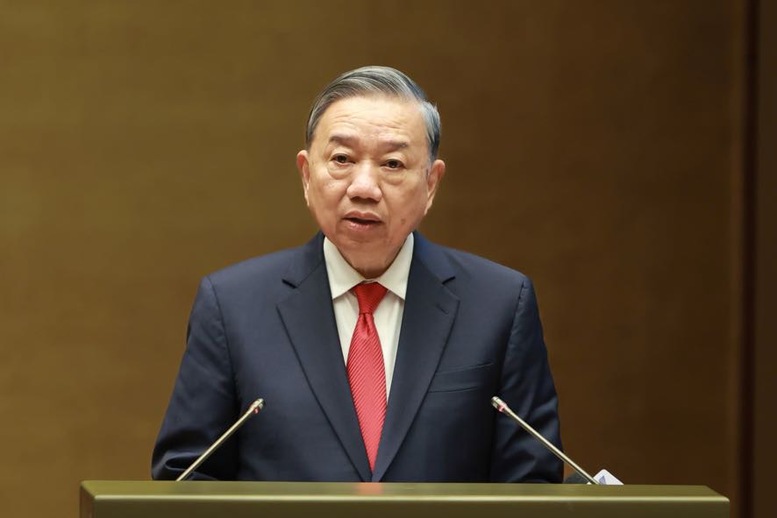 Toàn văn Phát biểu chỉ đạo của Tổng Bí thư Tô Lâm tại Hội nghị toàn quốc nghiên cứu, học tập, quán triệt và triển khai thực hiện Nghị quyết Đại hội XIV của Đảng - ảnh 1