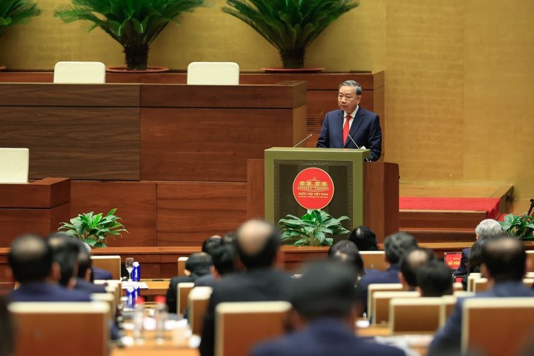 Toàn văn Phát biểu chỉ đạo của Tổng Bí thư Tô Lâm tại Hội nghị toàn quốc nghiên cứu, học tập, quán triệt và triển khai thực hiện Nghị quyết Đại hội XIV của Đảng - ảnh 3