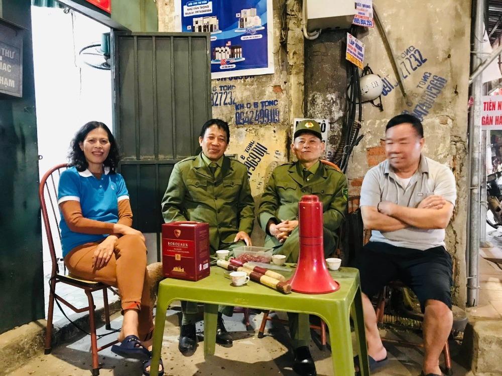 Phụ nữ Ngọc Hà: Tham gia tuần tra, giữ gìn an ninh dịp Tết - ảnh 1