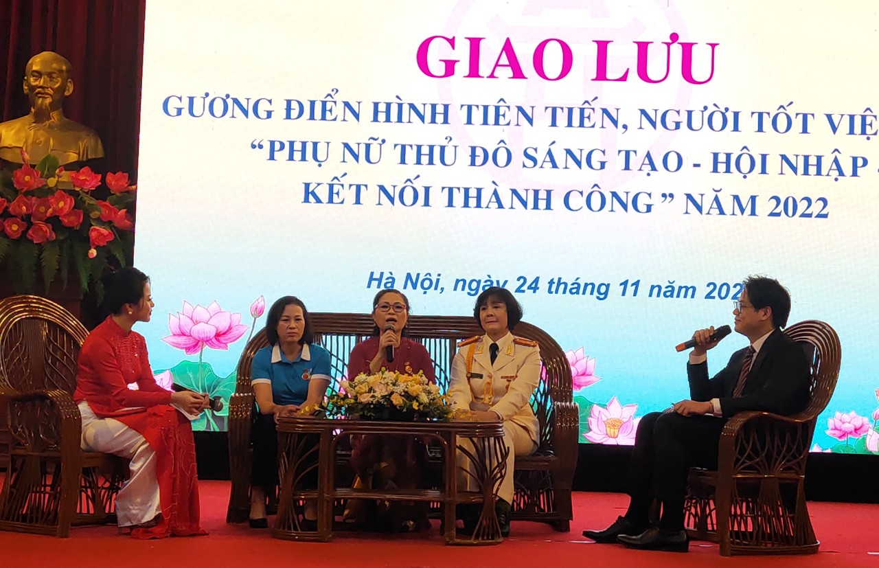Vinh danh 17 gương điển hình Phụ nữ Thủ đô sáng tạo - hội nhập năm 2022 - ảnh 8