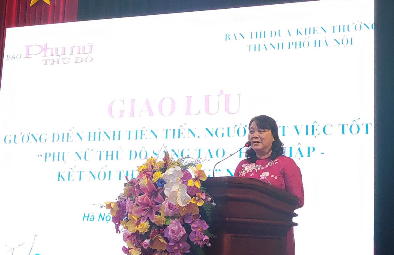 Vinh danh 17 gương điển hình Phụ nữ Thủ đô sáng tạo - hội nhập năm 2022 - ảnh 10