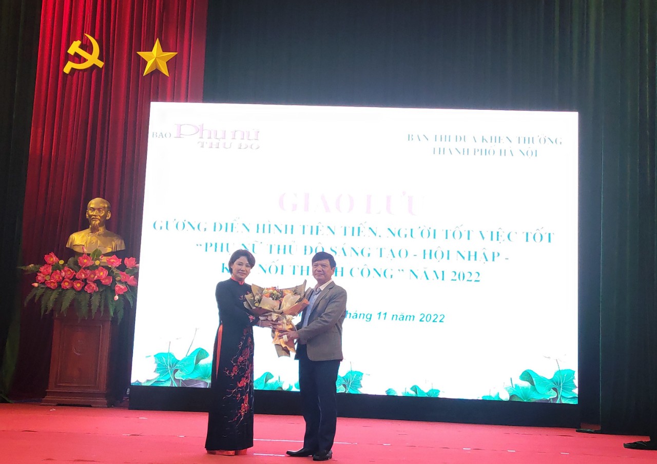 Vinh danh 17 gương điển hình Phụ nữ Thủ đô sáng tạo - hội nhập năm 2022 - ảnh 11