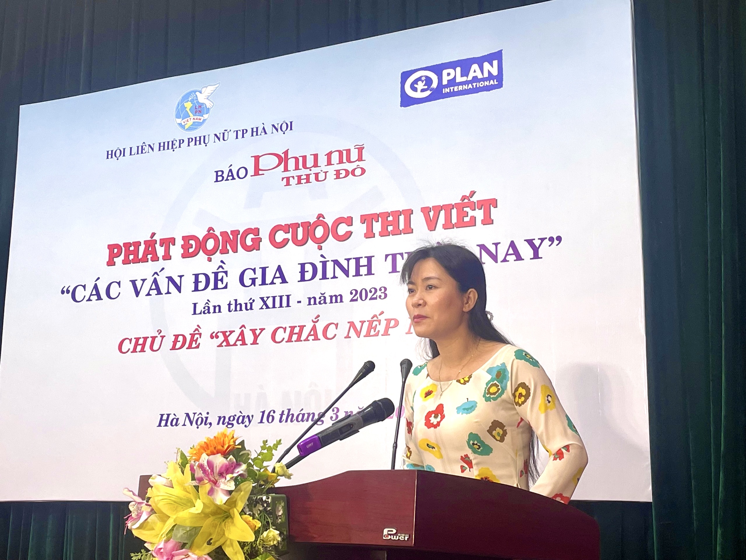 Tường thuật trực tiếp Lễ Phát động cuộc thi viết “Các vấn đề gia đình thời nay” lần thứ XIII năm 2023 - ảnh 3