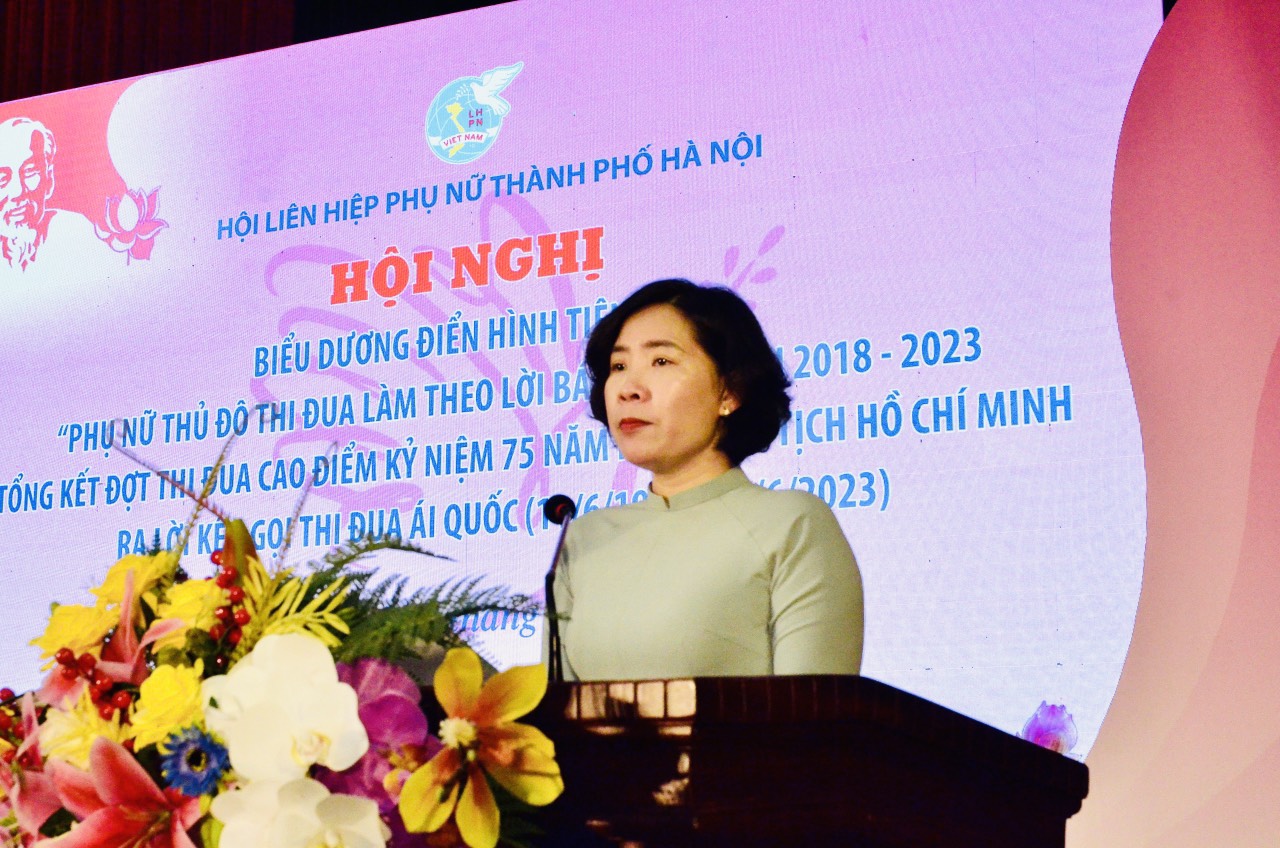 Tường thuật trực tiếp Hội nghị biểu dương điển hình tiên tiến “Phụ nữ Thủ đô làm theo lời Bác” giai đoạn 2018-2023 - ảnh 18