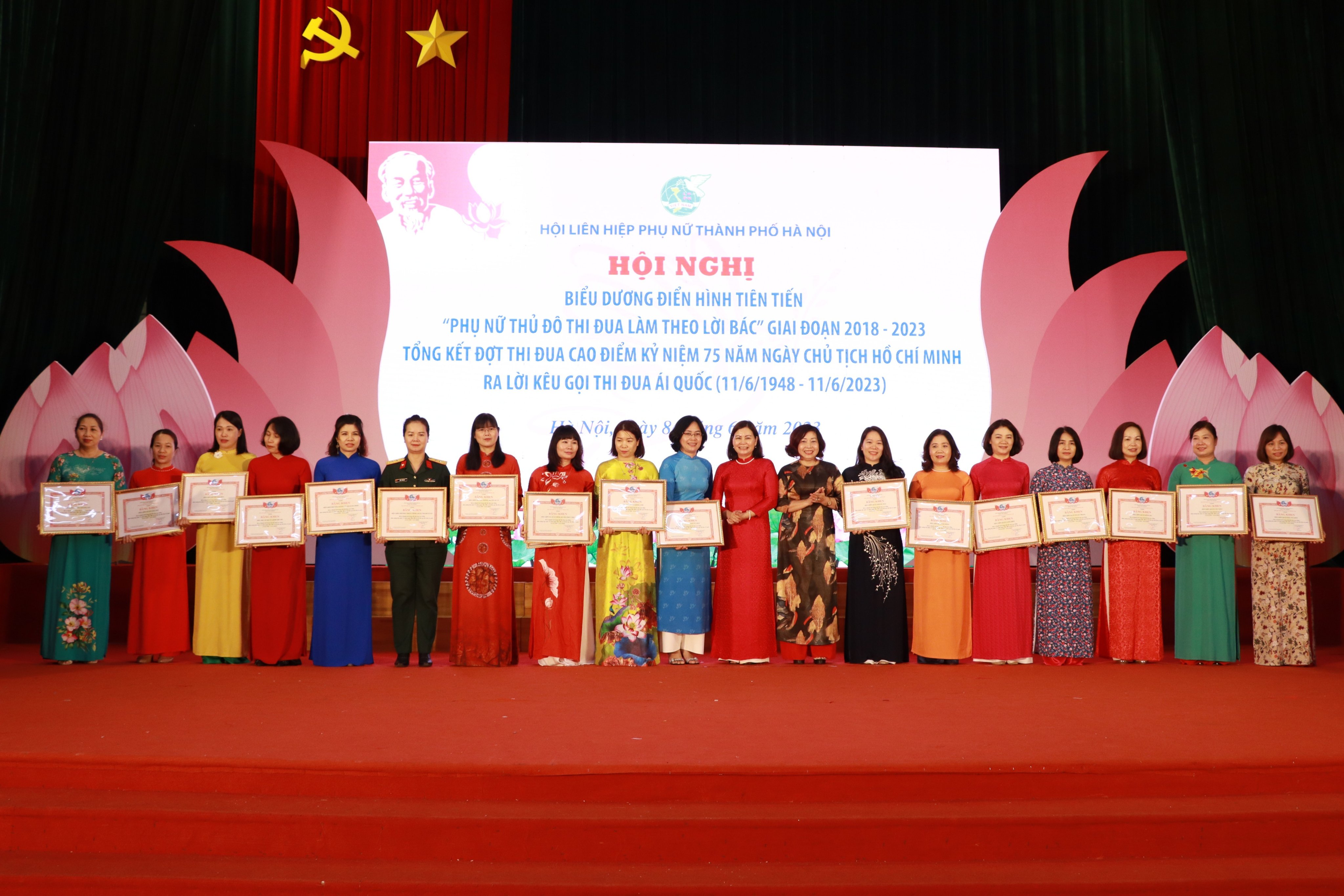 Tường thuật trực tiếp Hội nghị biểu dương điển hình tiên tiến “Phụ nữ Thủ đô làm theo lời Bác” giai đoạn 2018-2023 - ảnh 6