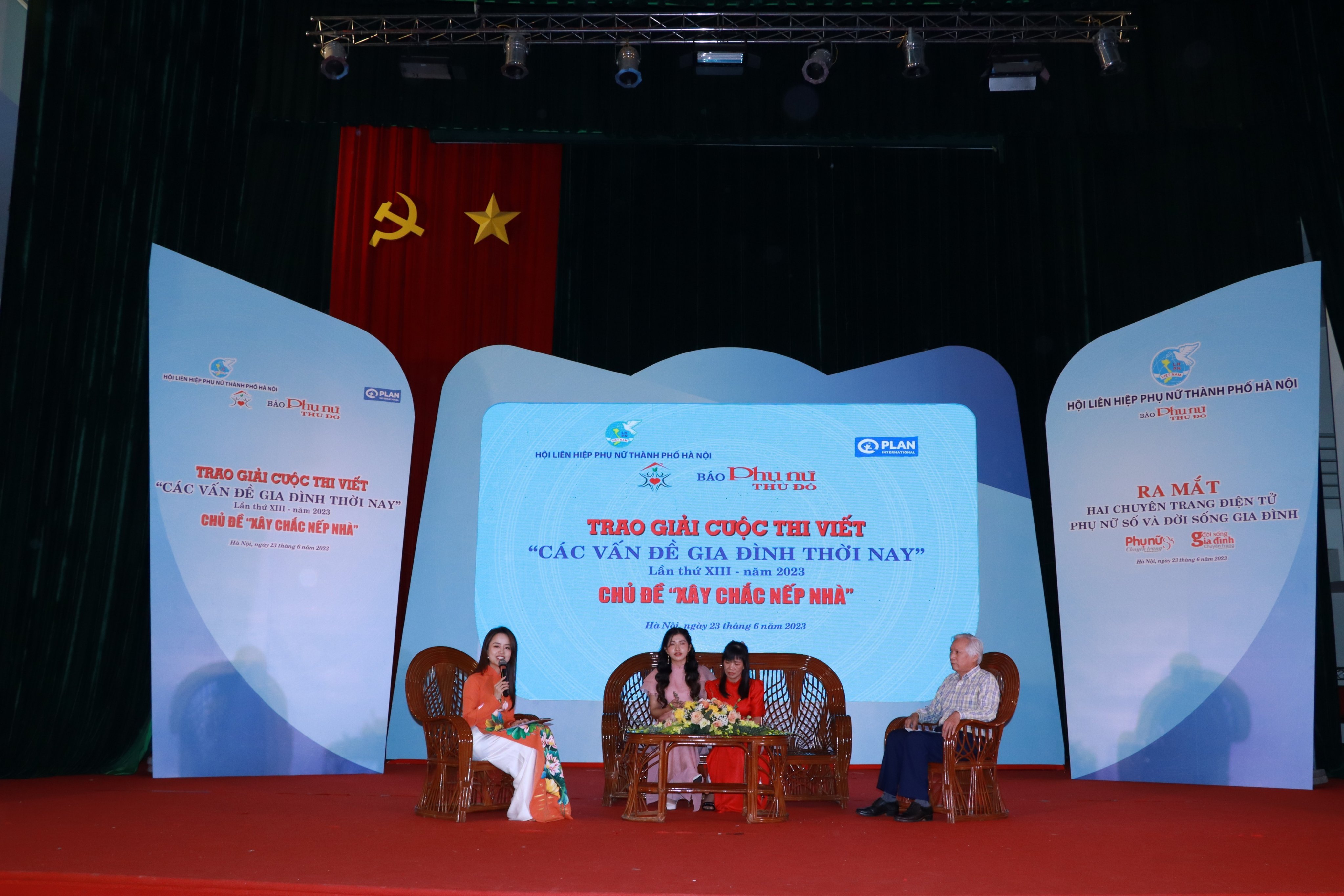 Tường thuật trực tiếp Chương trình ra mắt chuyên trang điện tử “Phụ nữ số” và “Đời sống gia đình”; Trao giải cuộc thi viết “Các vấn đề gia đình thời nay” lần thứ XIII - Năm 2023 - ảnh 7