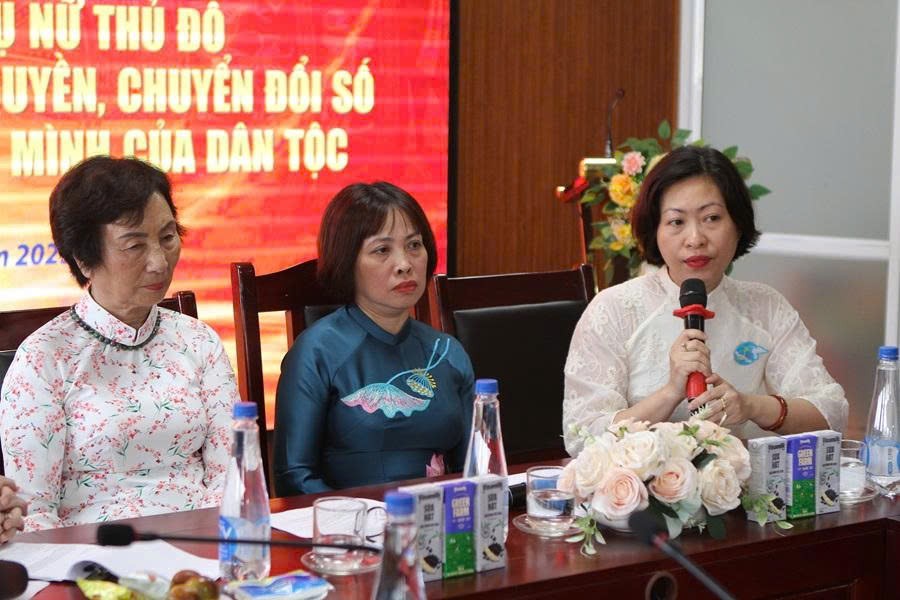 Trực tiếp Tọa đàm “Phát huy vai trò của phụ nữ Thủ đô trong xây dựng Đảng, xây dựng chính quyền, chuyển đổi số vững bước vào kỷ nguyên mới“ - ảnh 10
