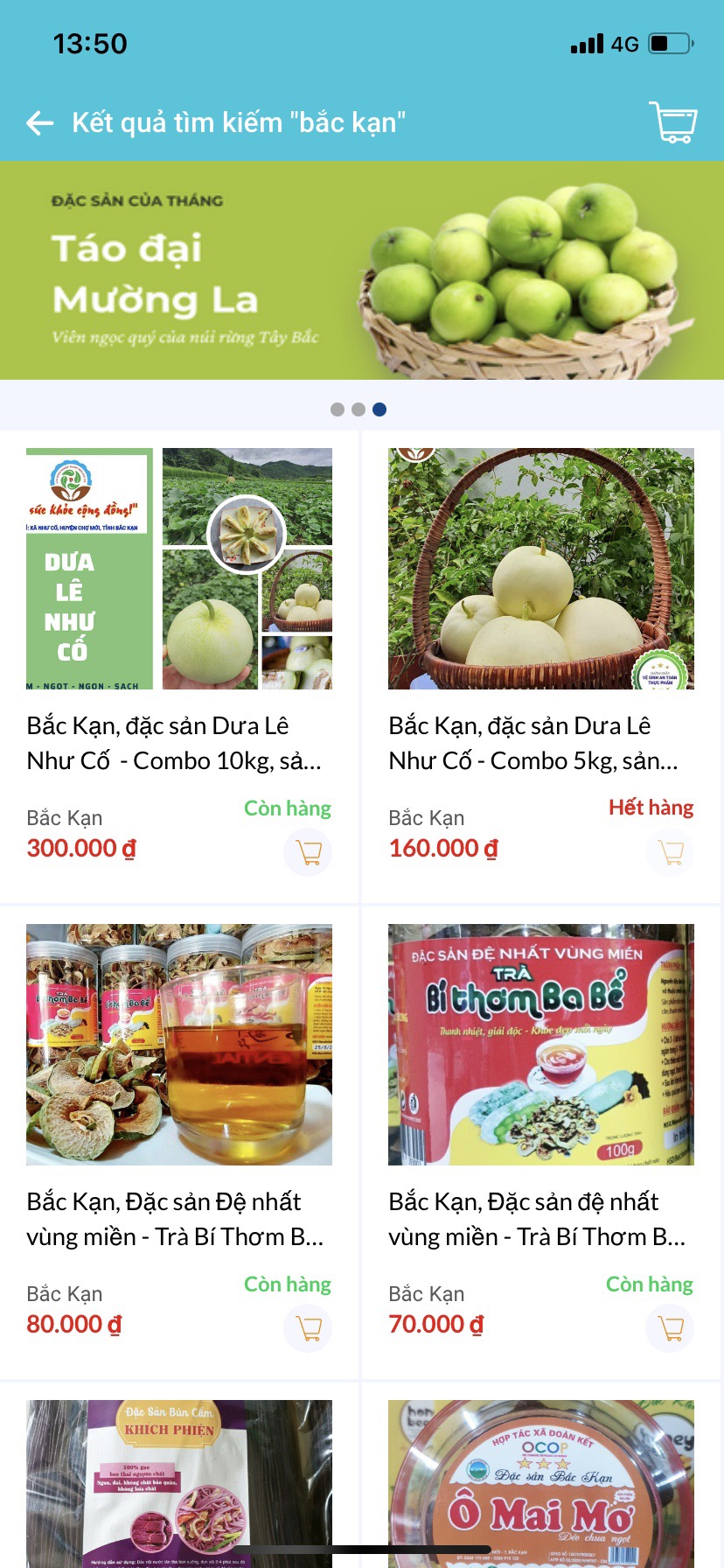 Bí xanh thơm và các nông sản Bắc Kạn lên sàn thương mại điện tử - ảnh 3