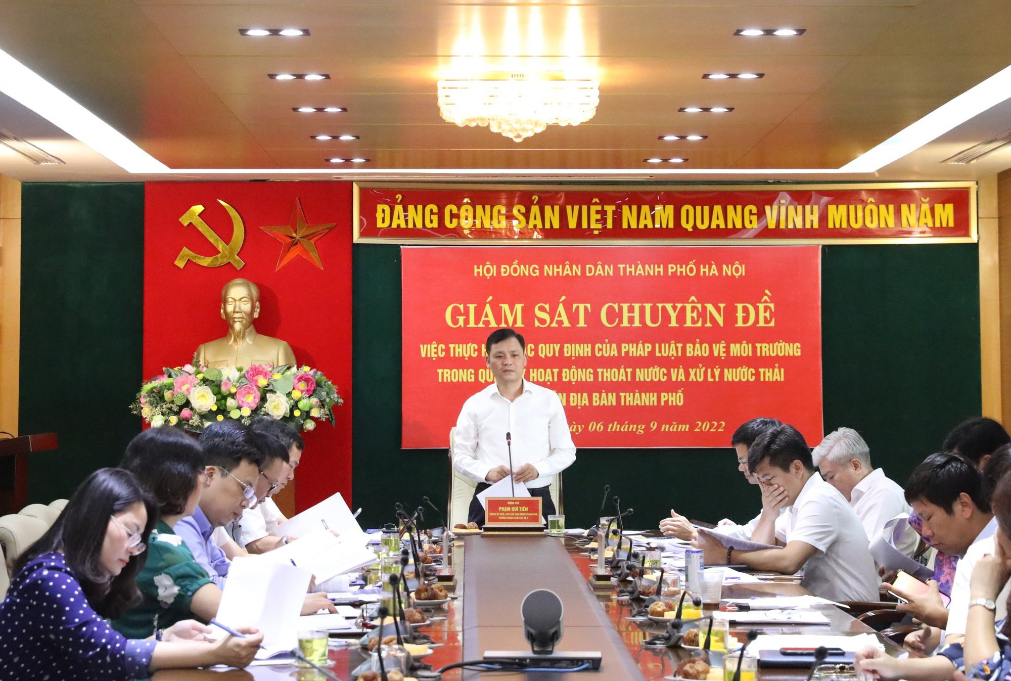 Cần rà soát toàn bộ quy hoạch thoát nước và xử lý nước thải - ảnh 1