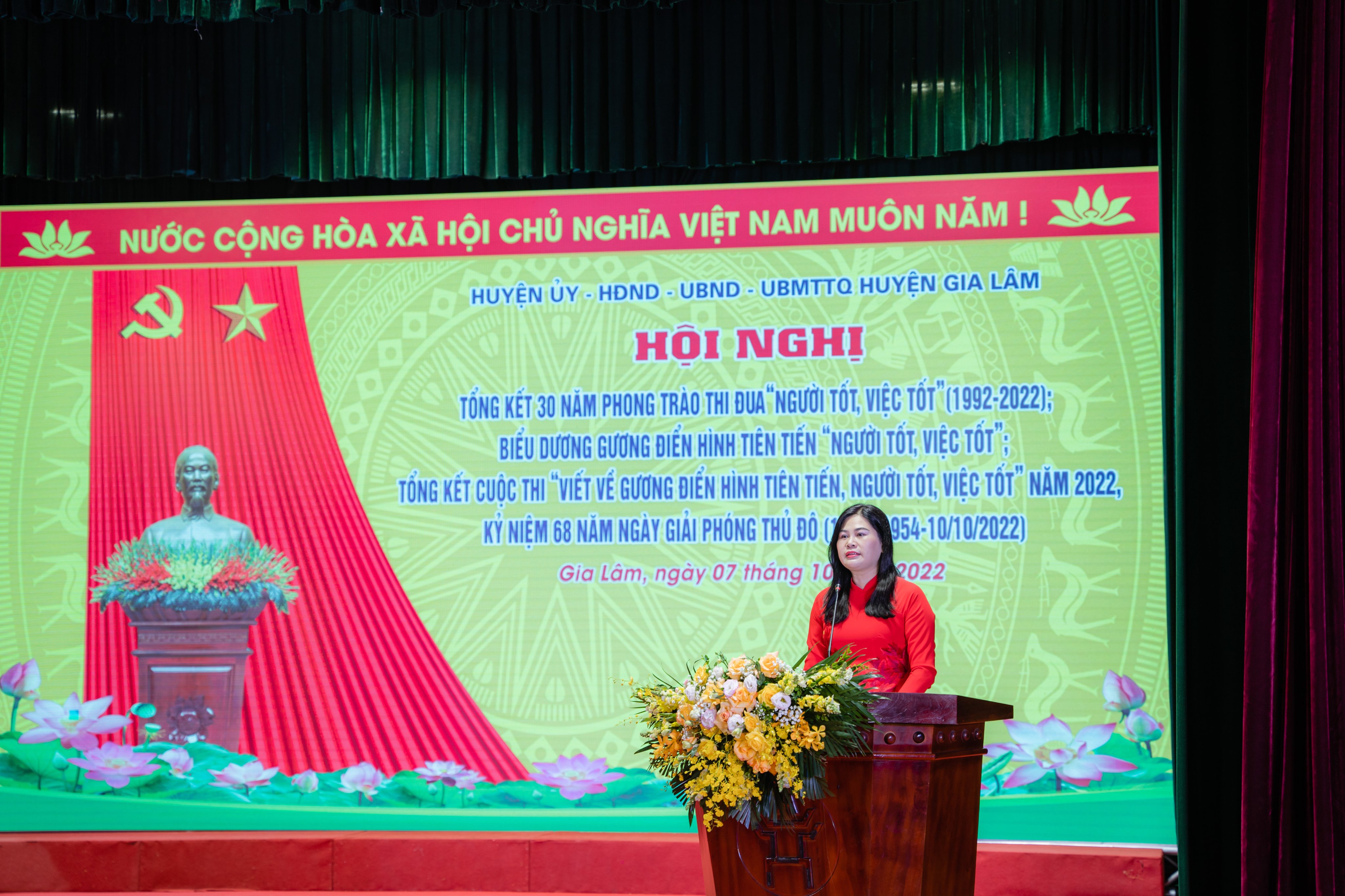 Huyện Gia Lâm tổng kết 30 năm phong trào thi đua “Người tốt - việc tốt“ - ảnh 1