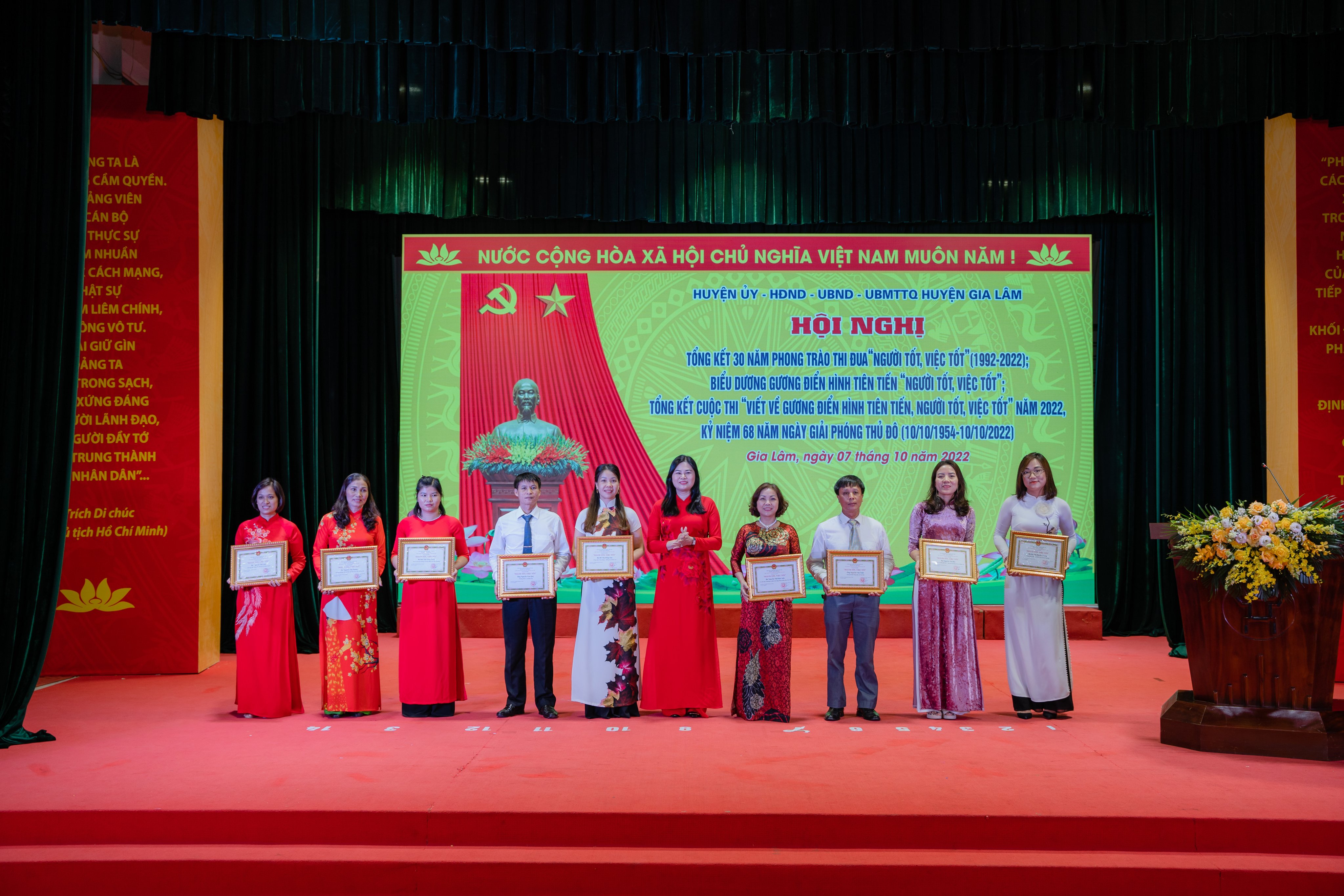 Huyện Gia Lâm tổng kết 30 năm phong trào thi đua “Người tốt - việc tốt“ - ảnh 4