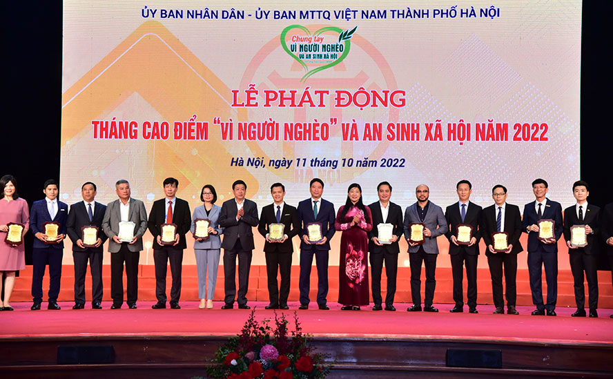 Hà Nội phát động Tháng cao điểm ‘Vì người nghèo” và an sinh xã hội năm 2022 - ảnh 7