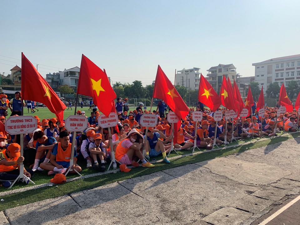 Hơn 1.000 học sinh tham gia “Ngày hội thể thao vui và truyền thông sức khỏe sinh sản - ảnh 5