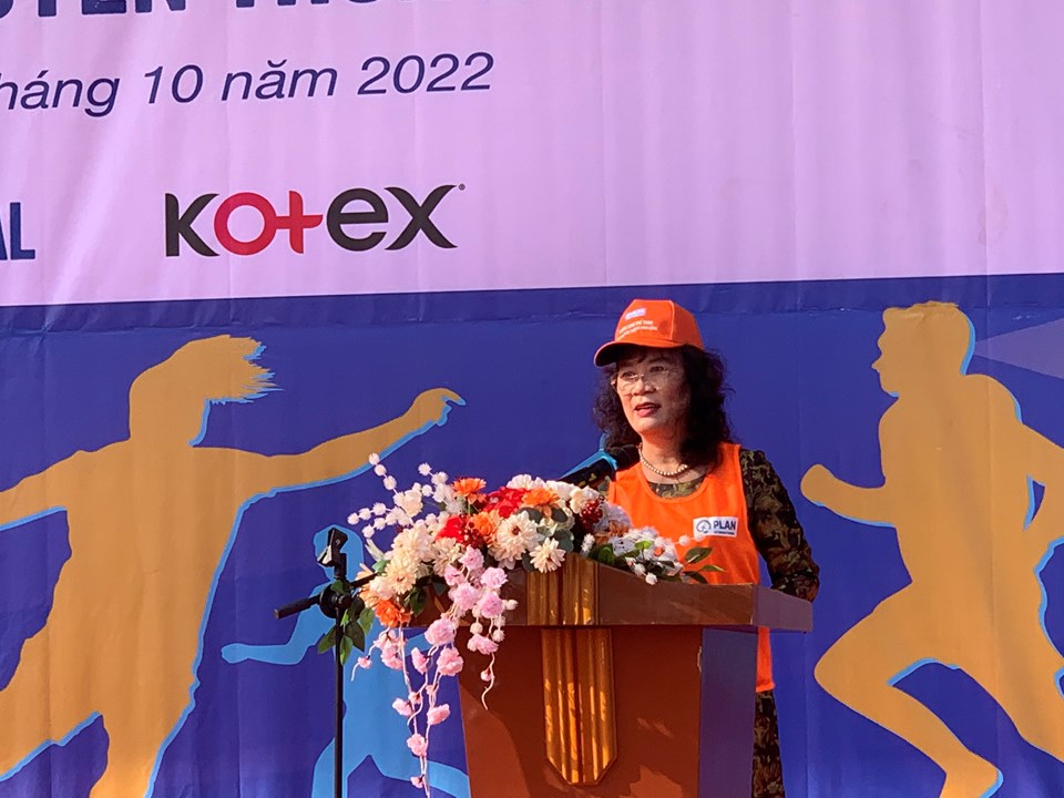 Hơn 1.000 học sinh tham gia “Ngày hội thể thao vui và truyền thông sức khỏe sinh sản - ảnh 2