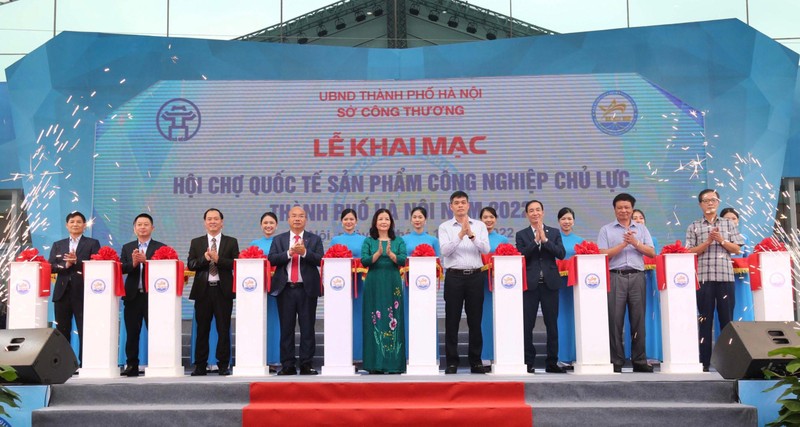 Hội chợ quốc tế sản phẩm công nghiệp chủ lực thành phố Hà Nội năm 2022 - ảnh 1