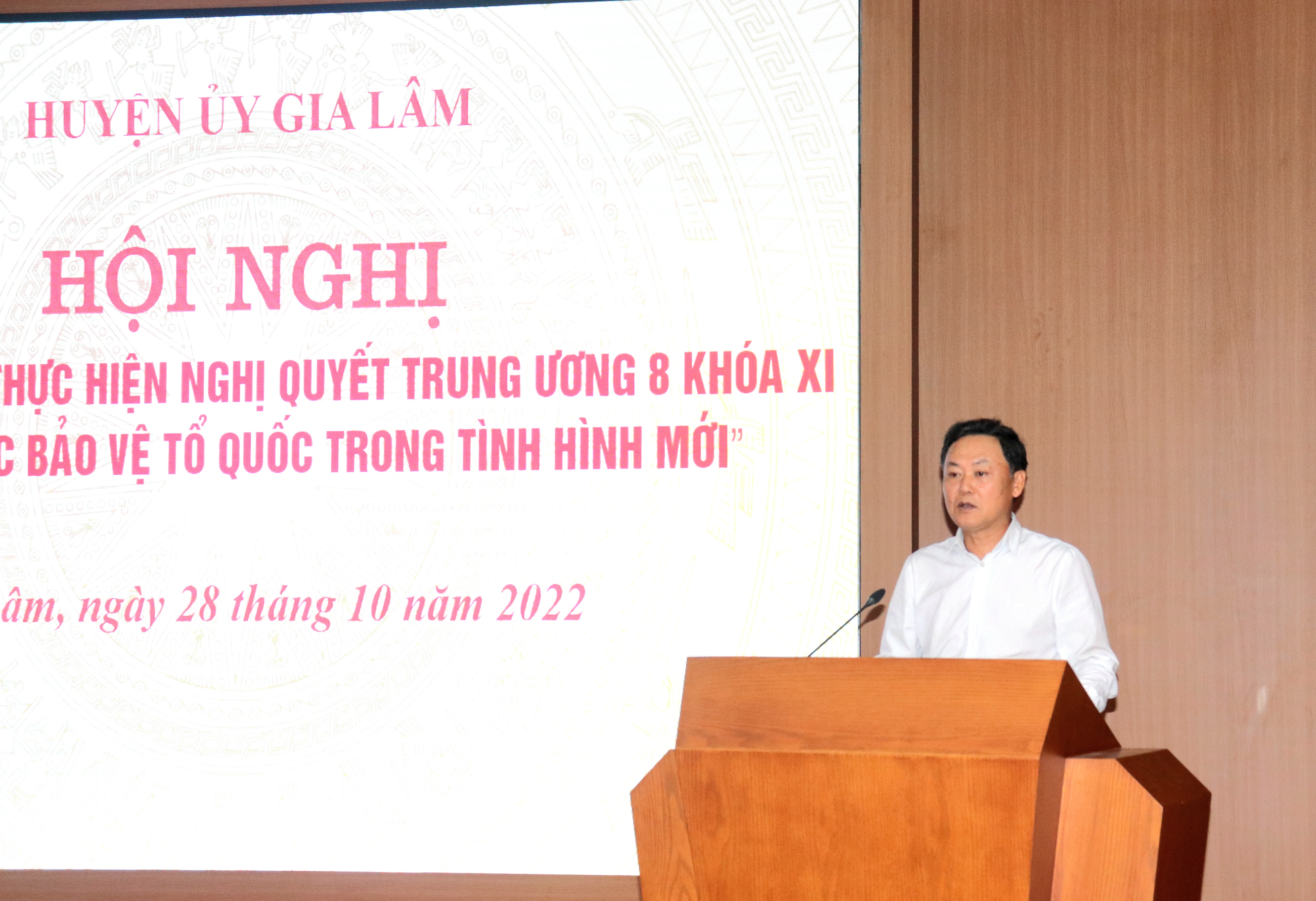 Gia Lâm: Khen thưởng 24 tập thể có thành tích về thực hiện Chiến lược bảo vệ Tổ quốc - ảnh 4