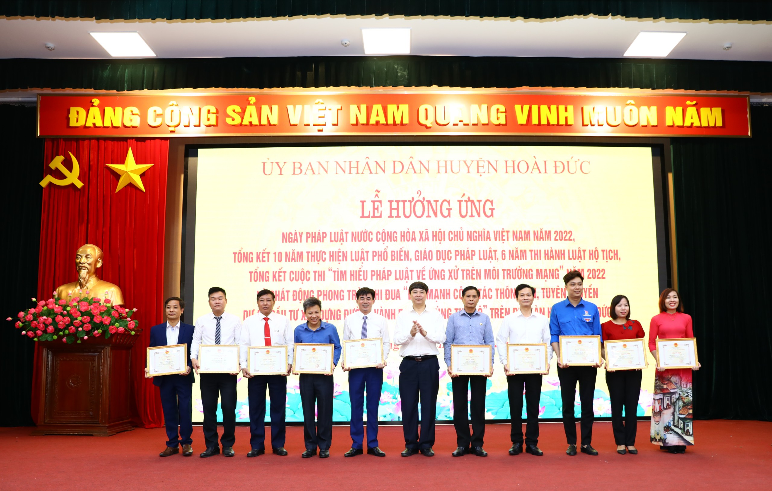 Hoài Đức: Phát động hưởng ứng “Ngày Pháp luật Việt Nam” năm 2022 - ảnh 3