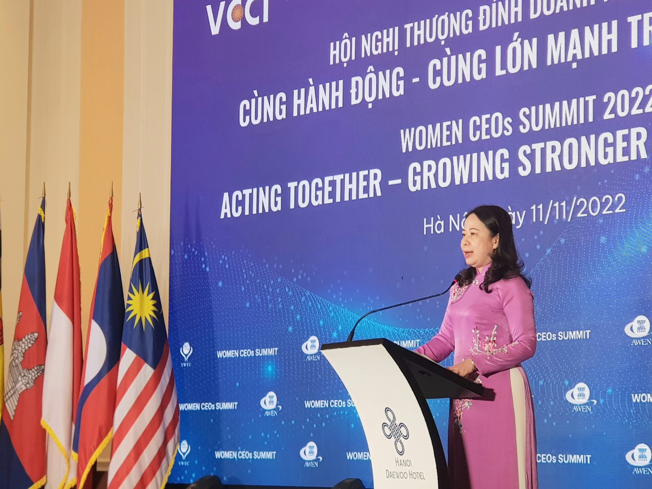Hội nghị Thượng đỉnh Doanh nhân nữ ASEAN 2022: Cùng đồng hành-Cùng lớn mạnh trong thực tế mới - ảnh 2