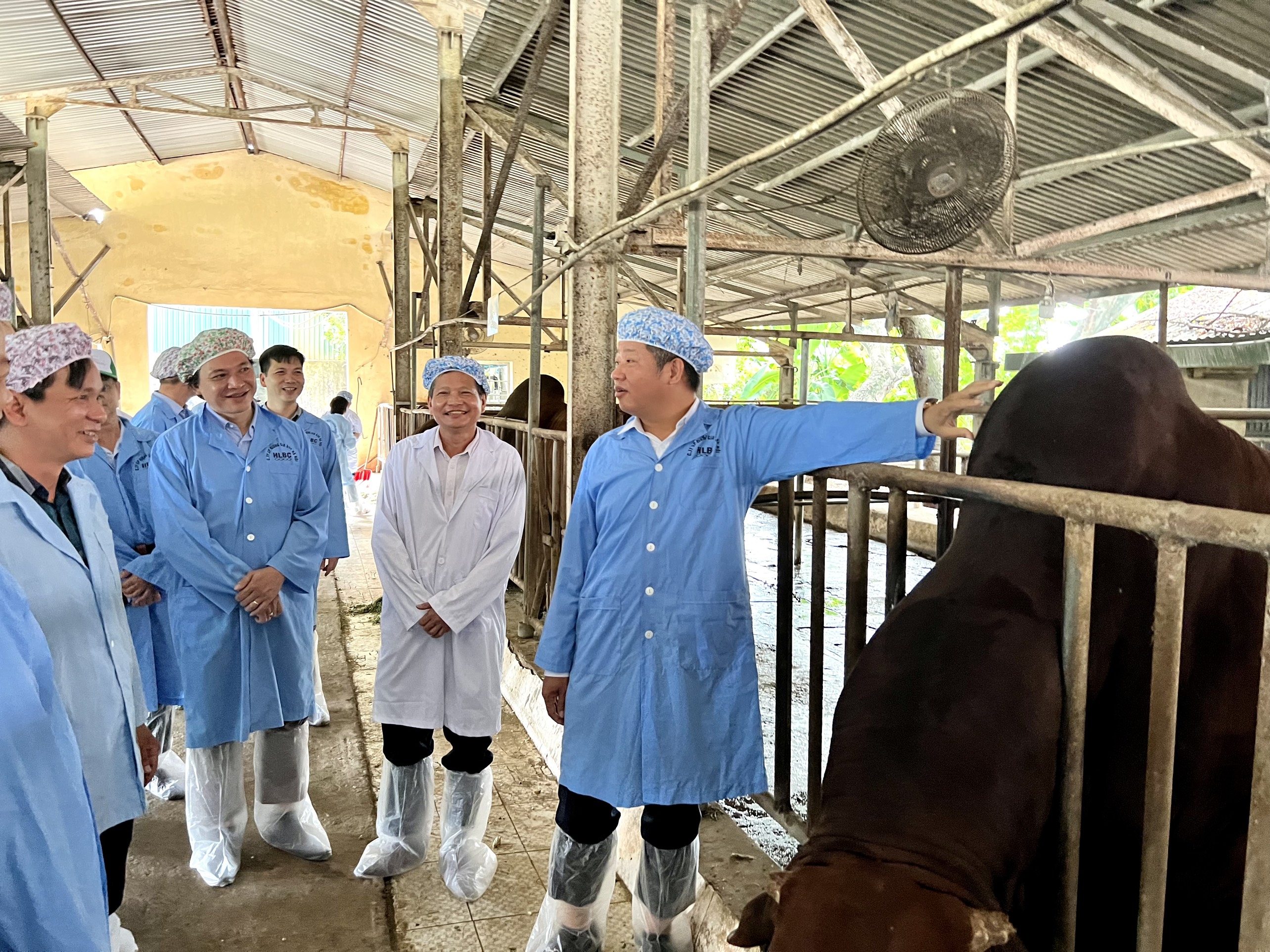Phó chủ tịch UBND Nguyễn Mạnh Quyền làm việc với hai doanh nghiệp tại huyện Gia Lâm - ảnh 3