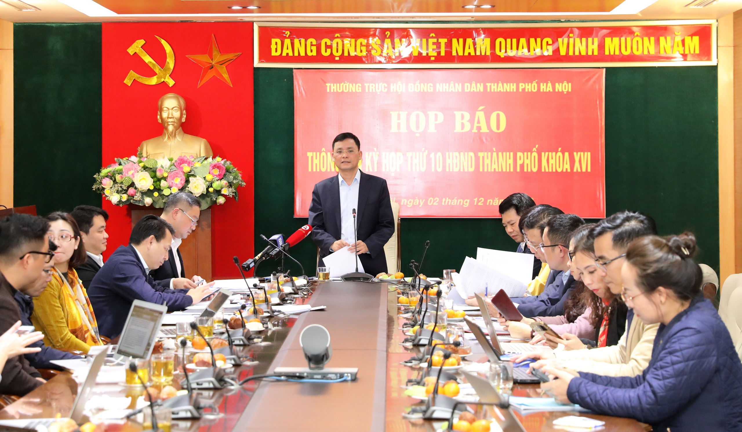 Kỳ họp thứ 10, HĐND thành phố Hà Nội khóa XVI sẽ diễn ra từ 7/12 đến 10/12 - ảnh 1