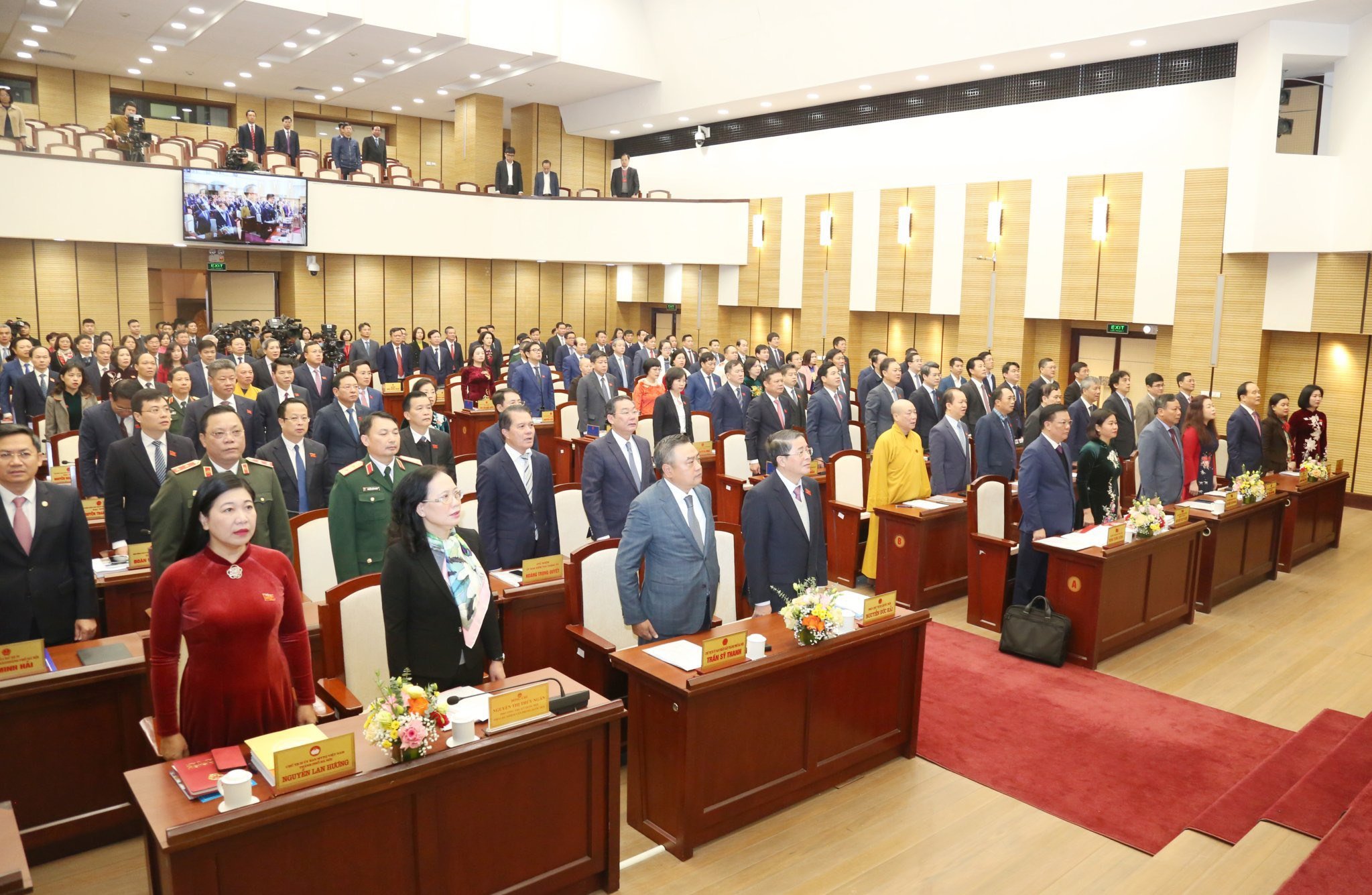 Sáng nay (7/12) khai mạc kỳ họp thứ 10 HĐND Thành phố Hà Nội khóa XVI nhiệm kỳ 2021-2026 - ảnh 1