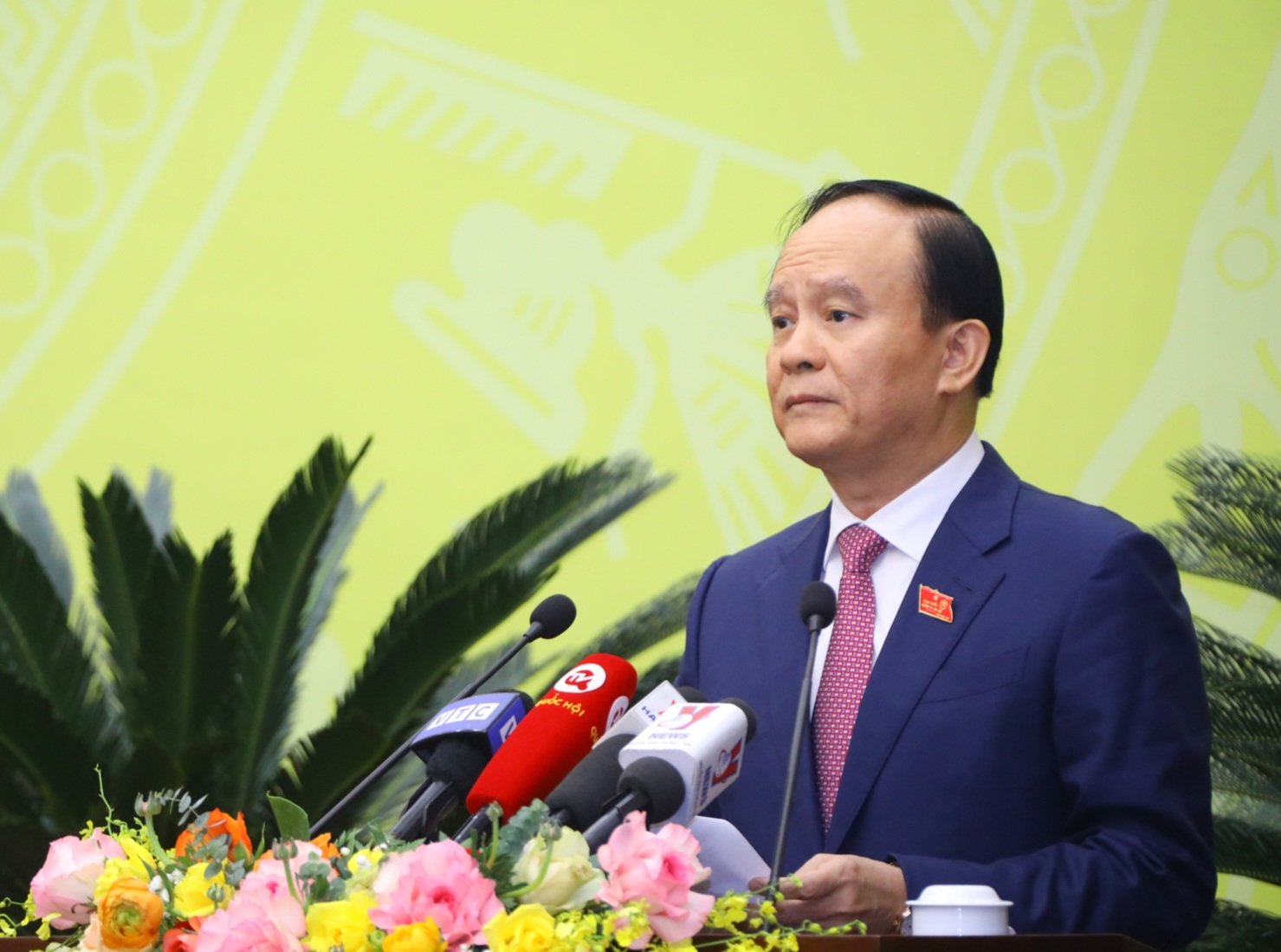 Sáng nay (7/12) khai mạc kỳ họp thứ 10 HĐND Thành phố Hà Nội khóa XVI nhiệm kỳ 2021-2026 - ảnh 2